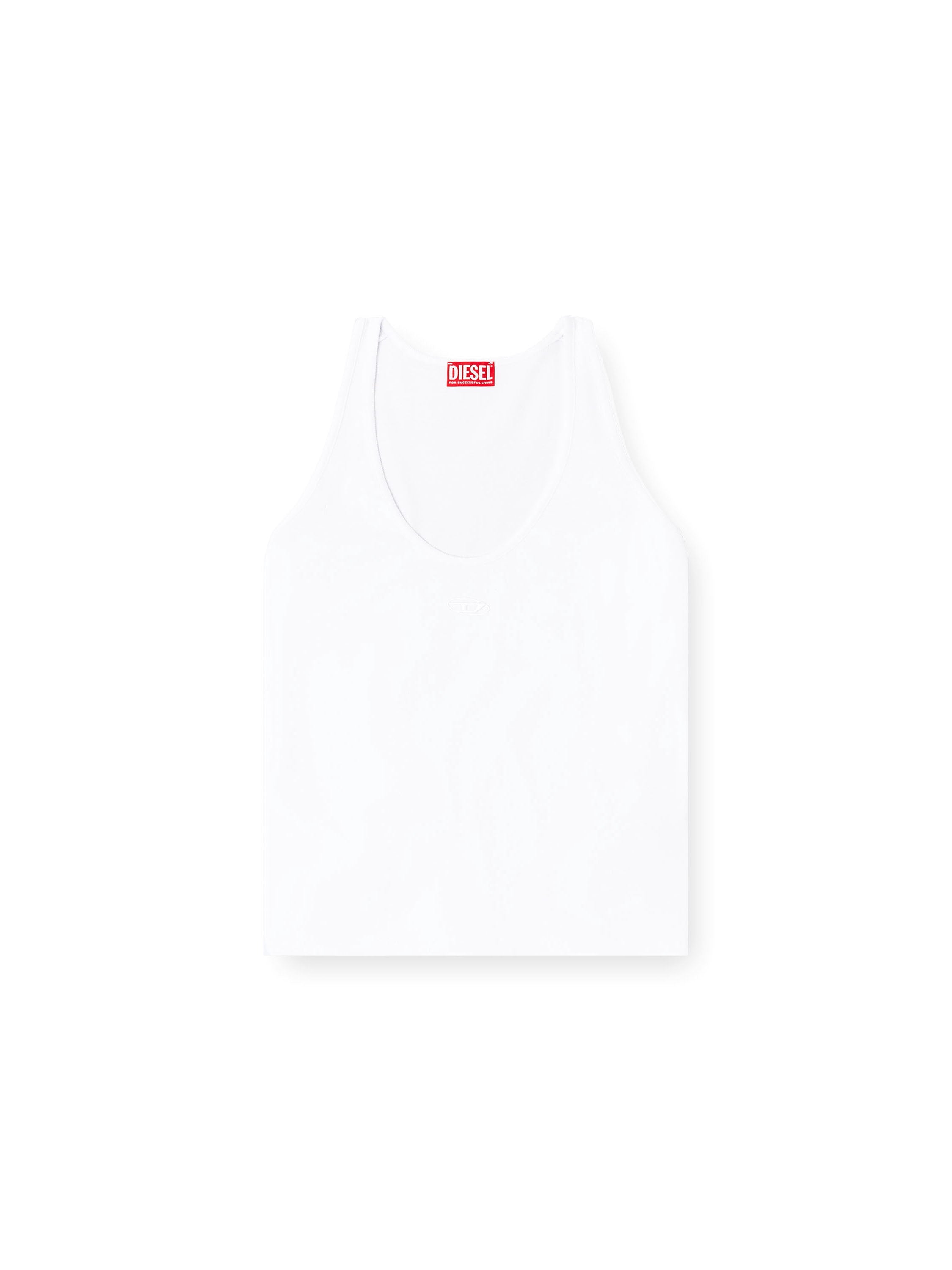 Diesel T-shirts and Polos White Cotone