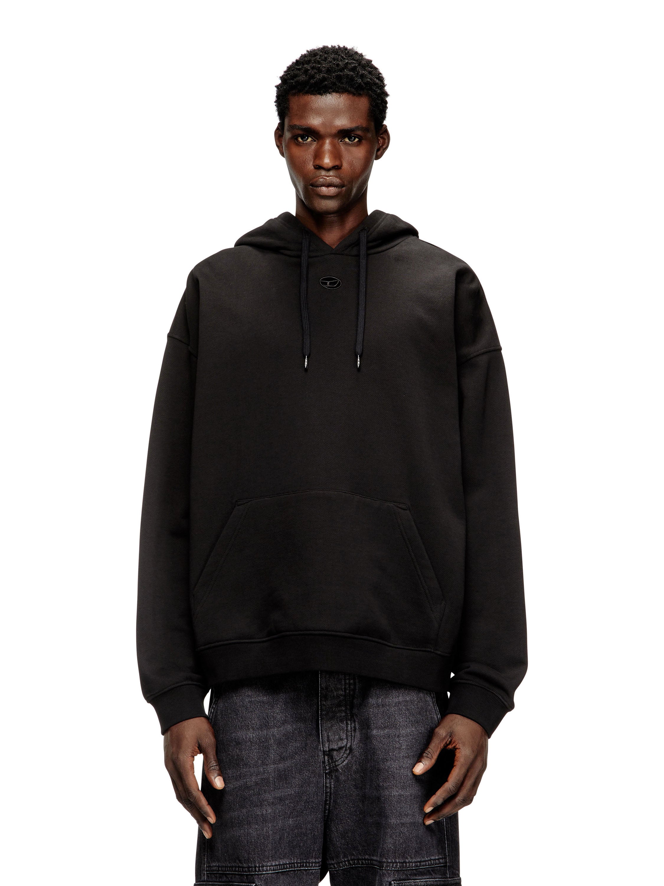Diesel Sweaters Black Cotone