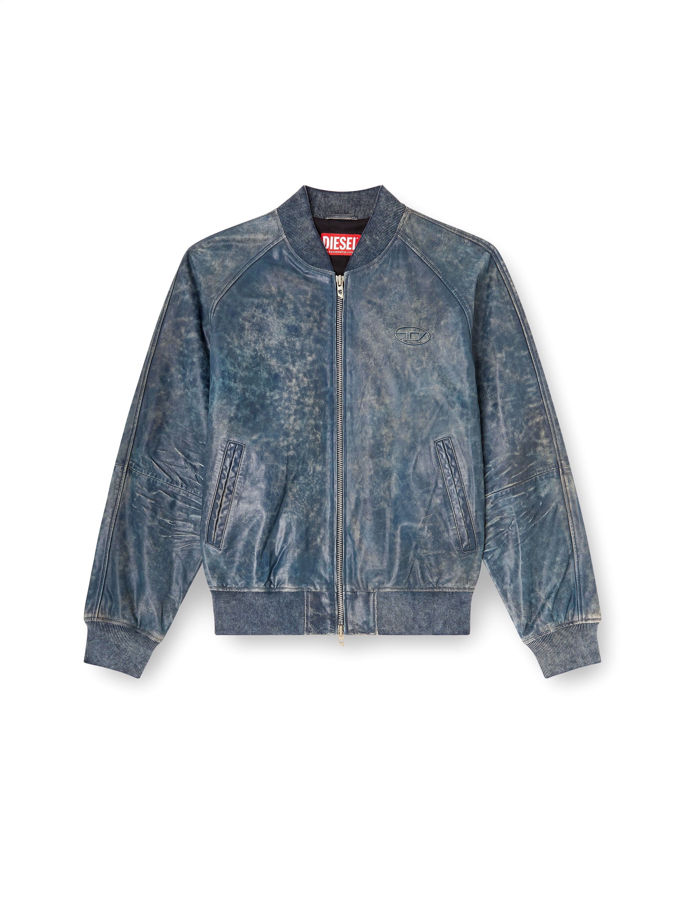 Diesel Jackets Grey Pelle