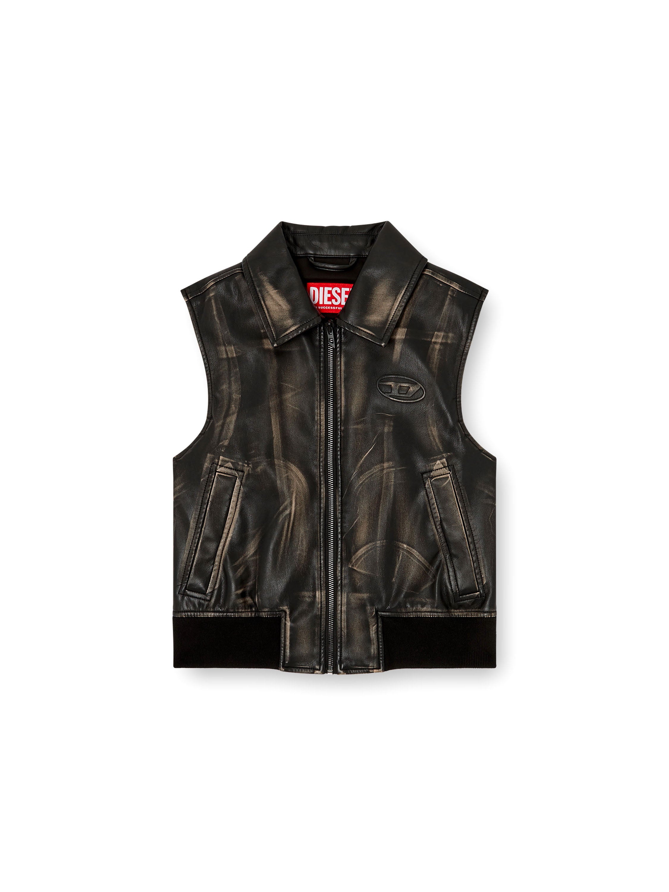 Diesel Jackets Black Poliestere
