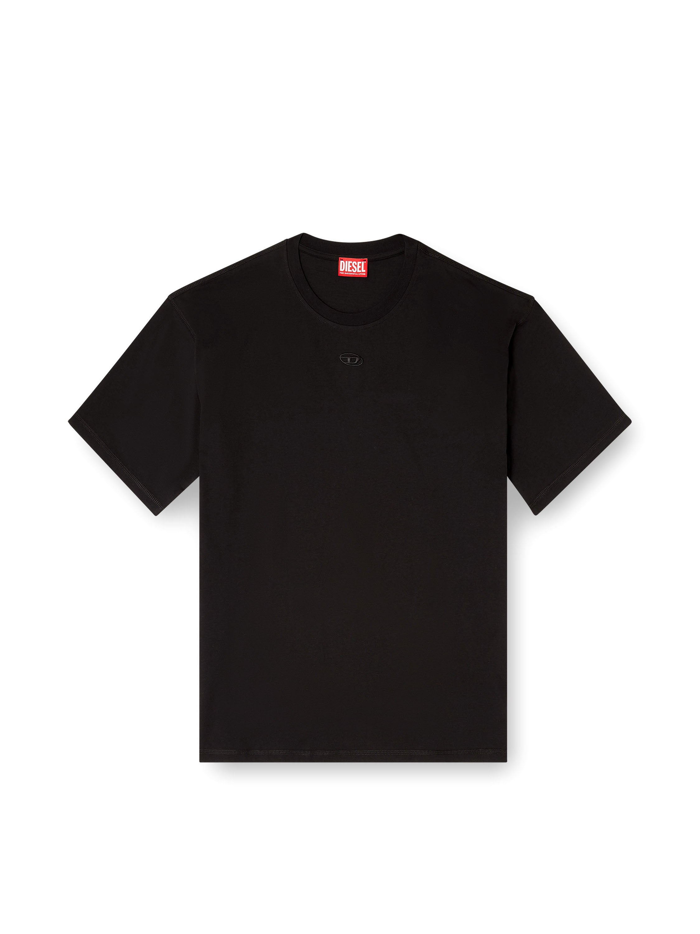 Diesel T-shirts and Polos Black Cotone