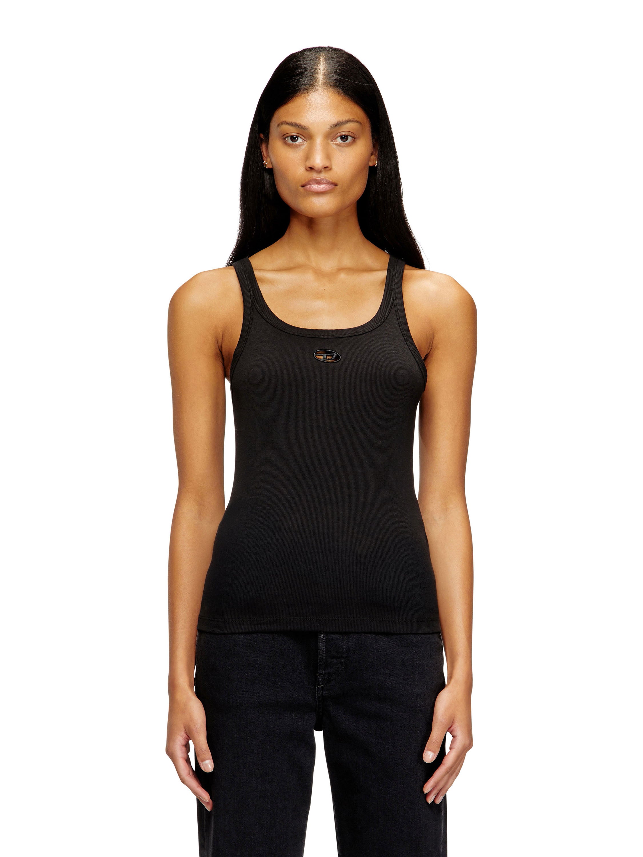 Diesel T-shirts and Polos Black Cotone