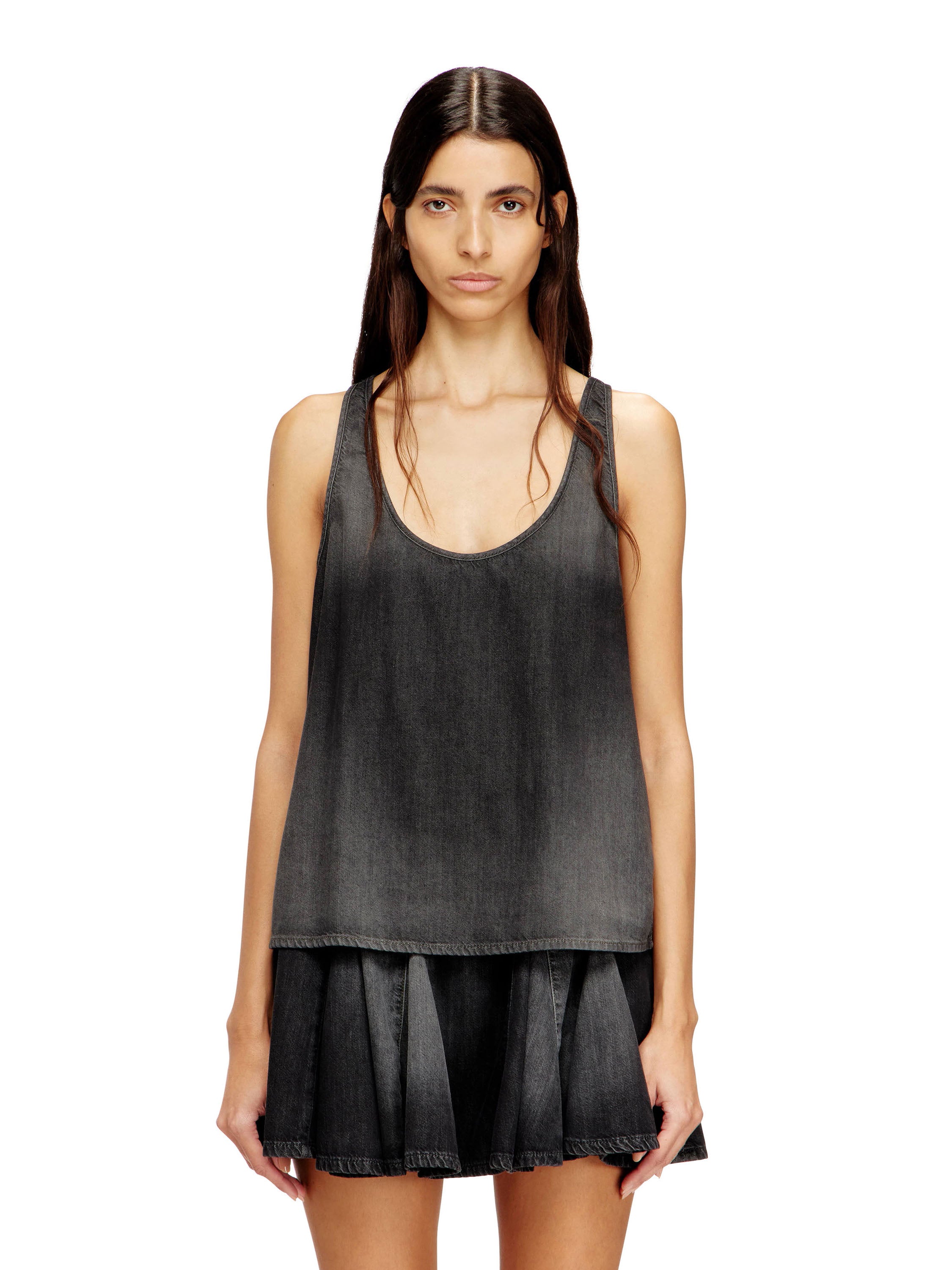 Diesel T-shirts and Polos Black Cotone