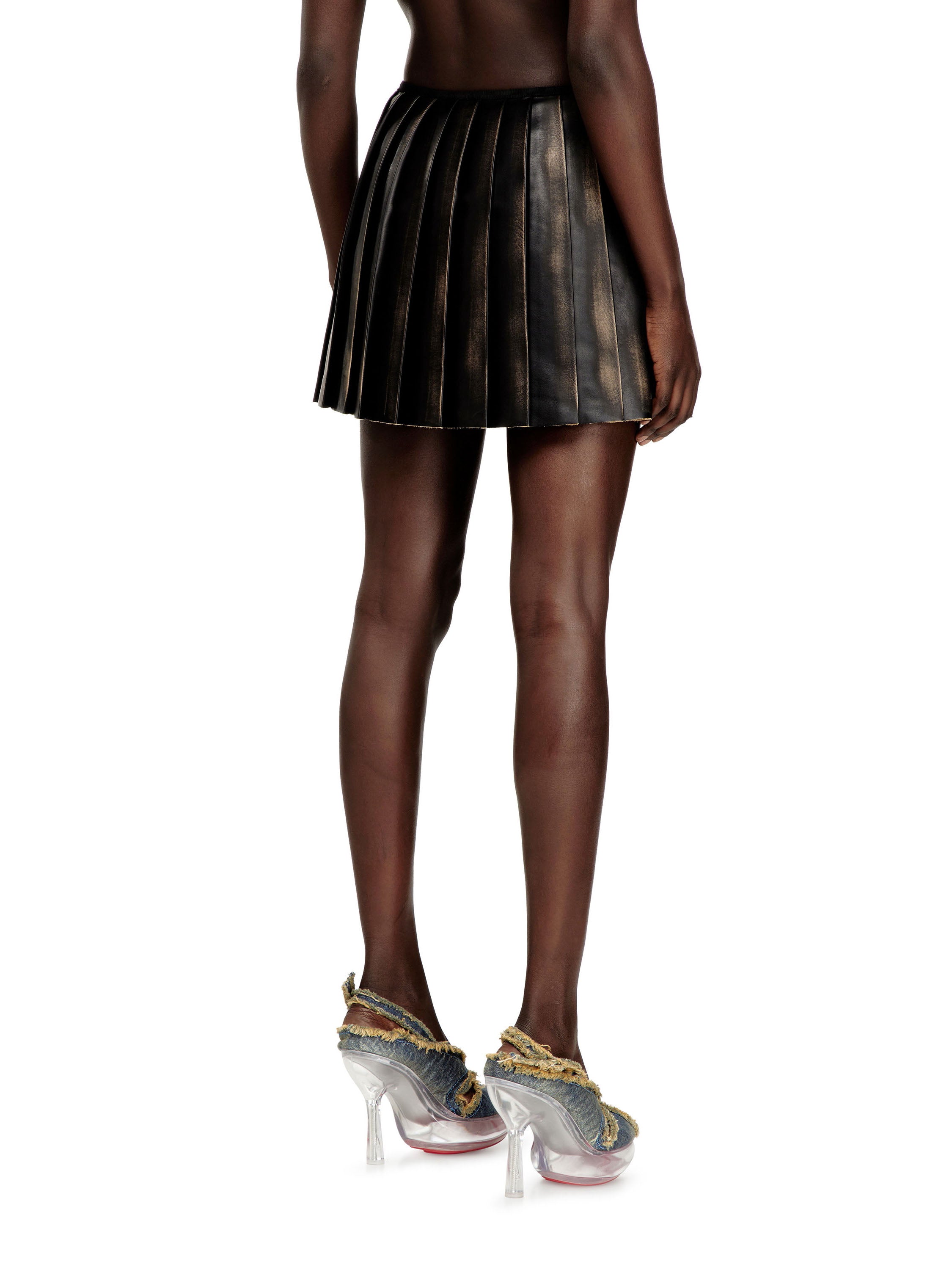 Diesel Skirts Black Poliestere