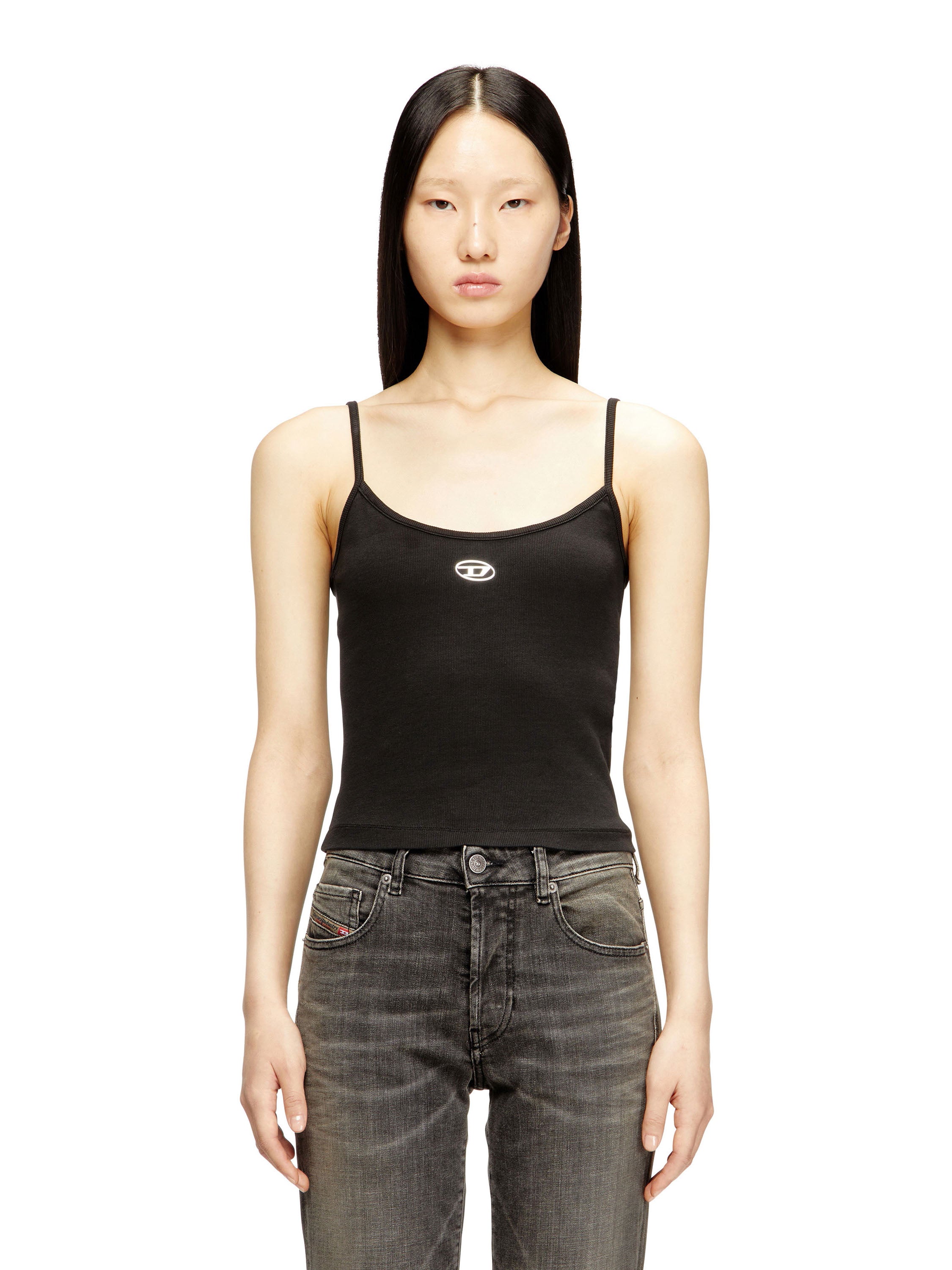 Diesel T-shirts and Polos Black Cotone