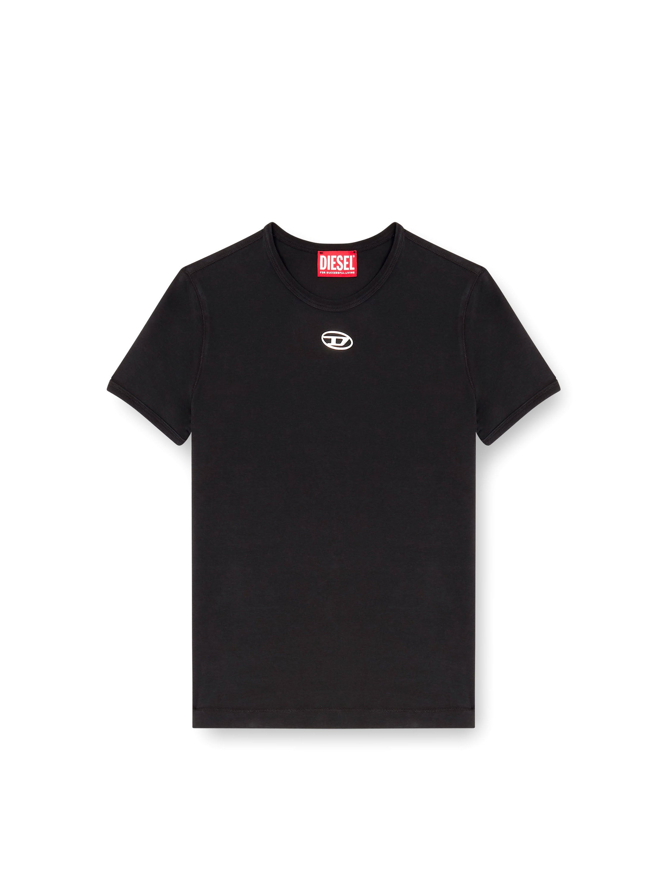 Diesel T-shirts and Polos Black Cotone