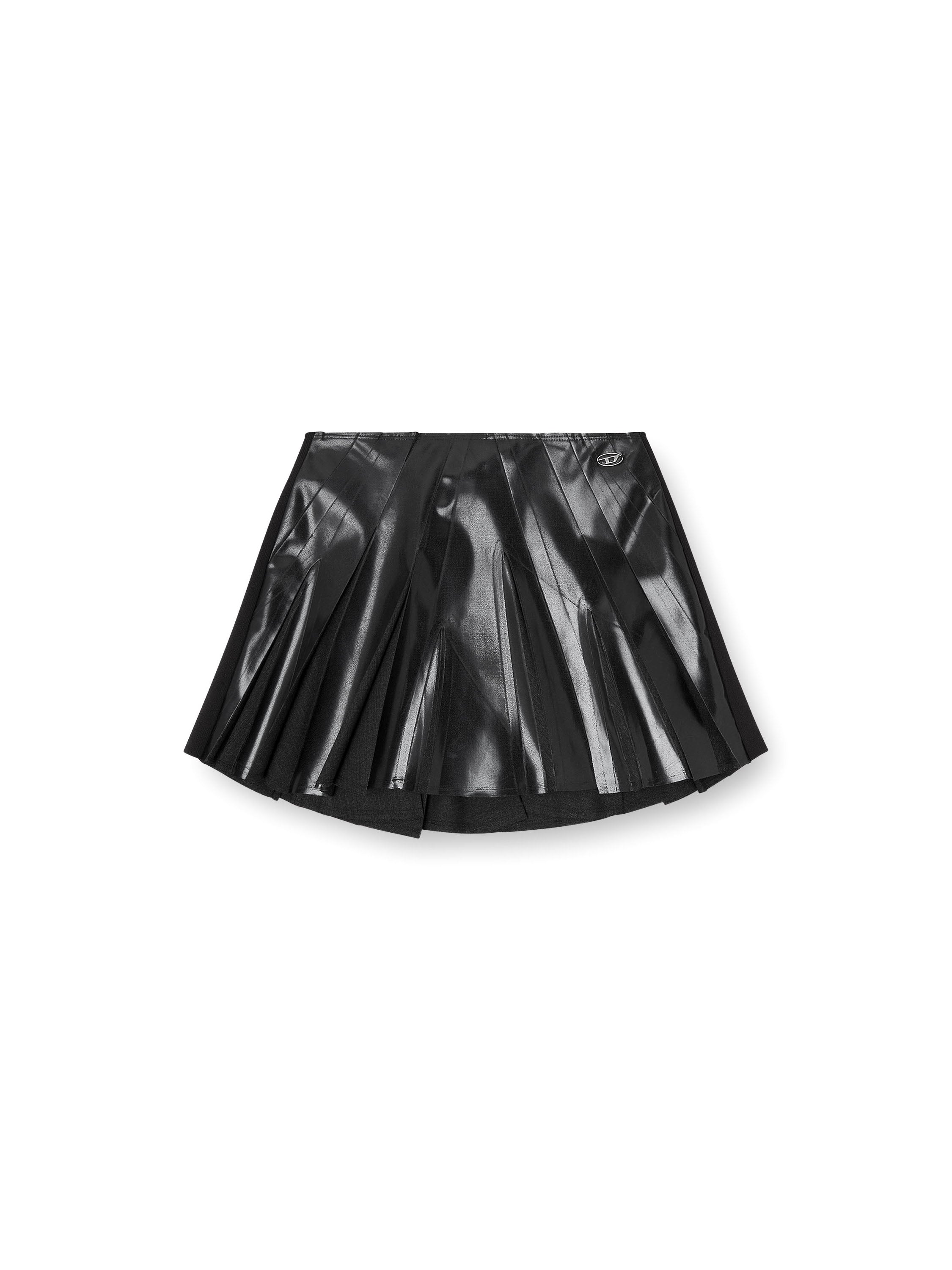 Diesel Skirts Black Poliestere Lana
