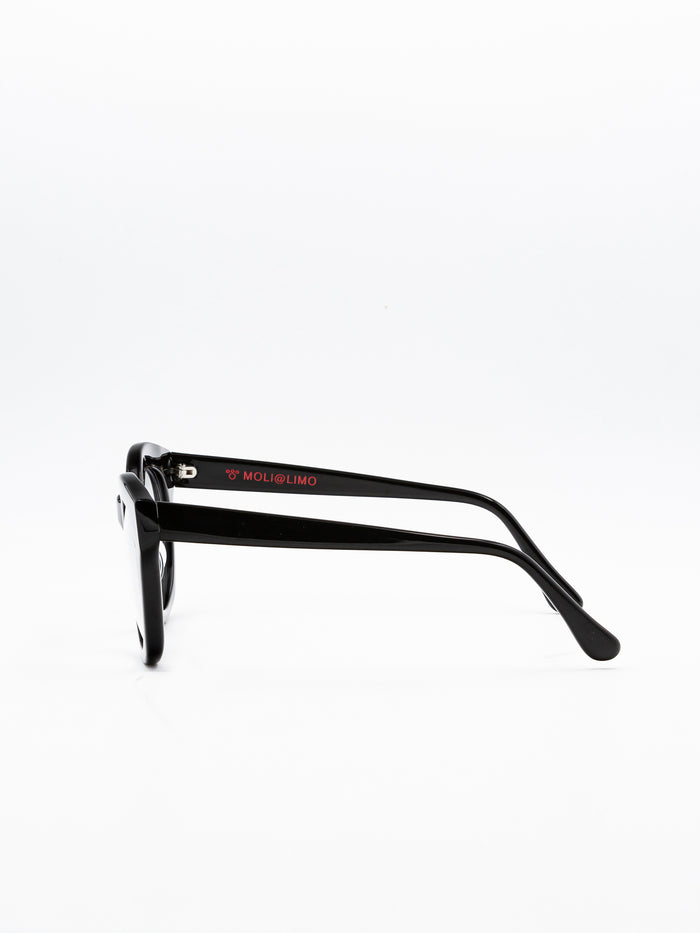 189k42u0a Black Acetate | Celluloide Glasses
