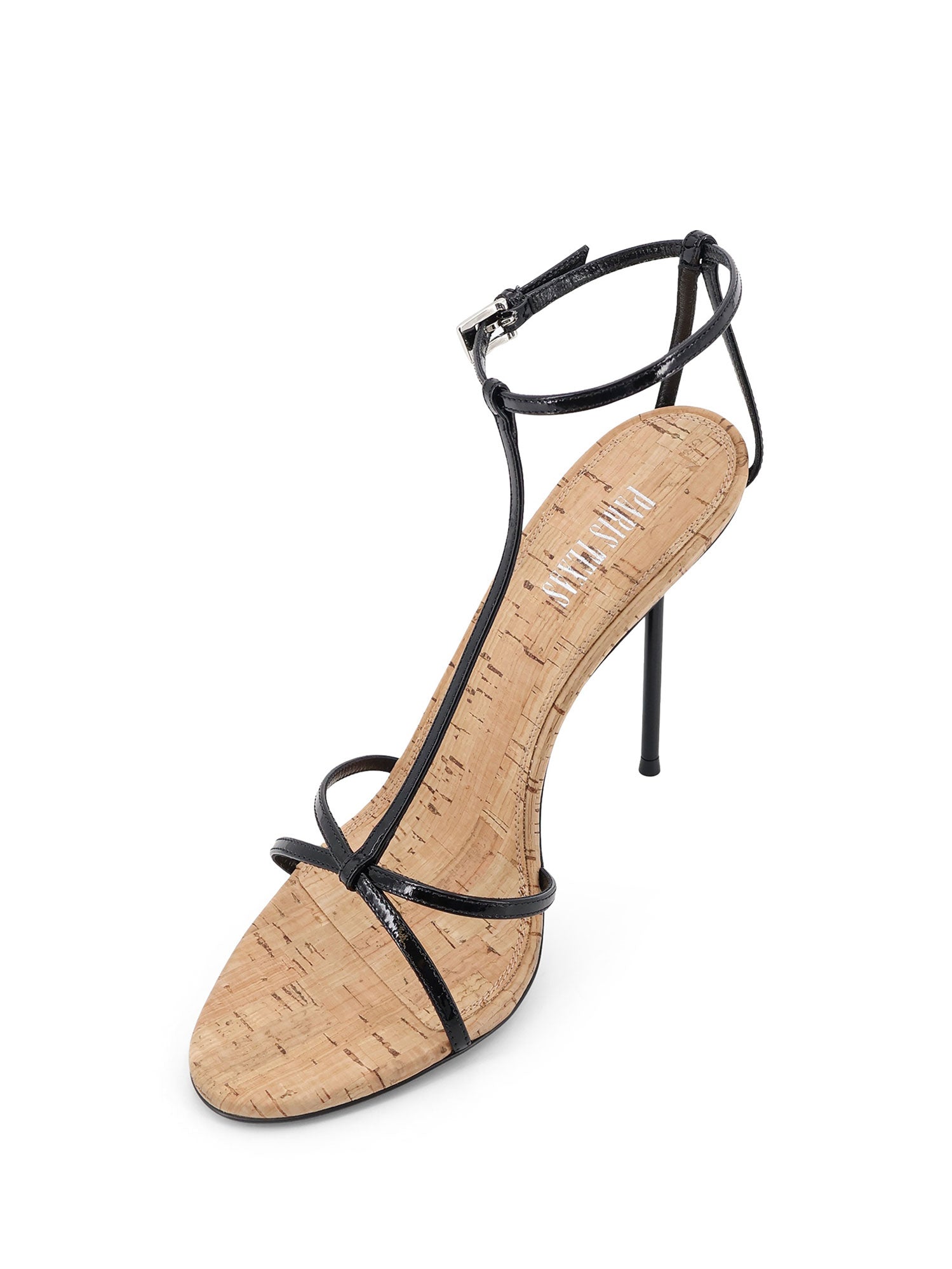 Paris Texas Sandals Corkblack Pelle/sughero