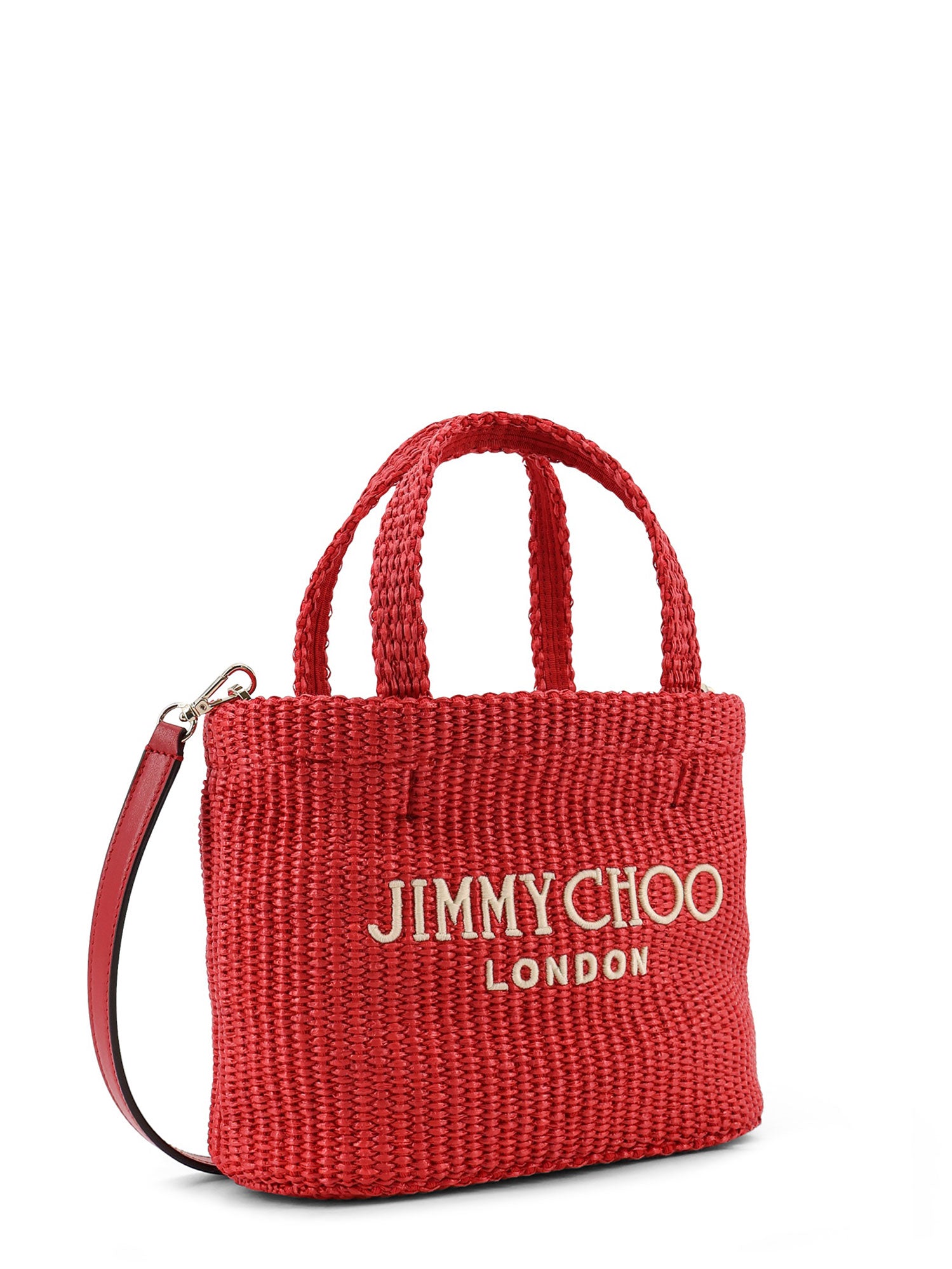 Jimmy Choo Bags Rubyredlightgold Rafia