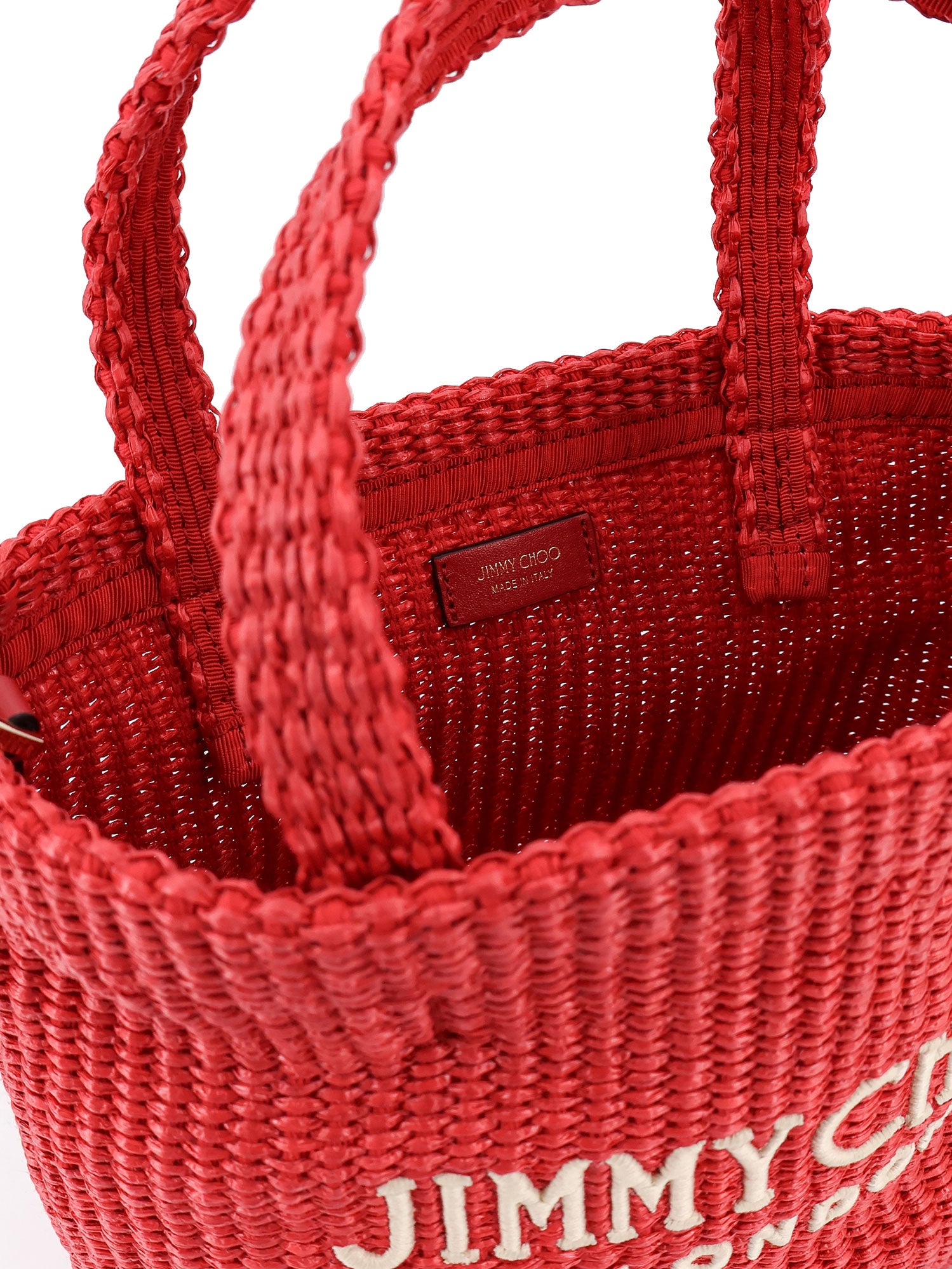 Jimmy Choo Bags Rubyredlightgold Rafia