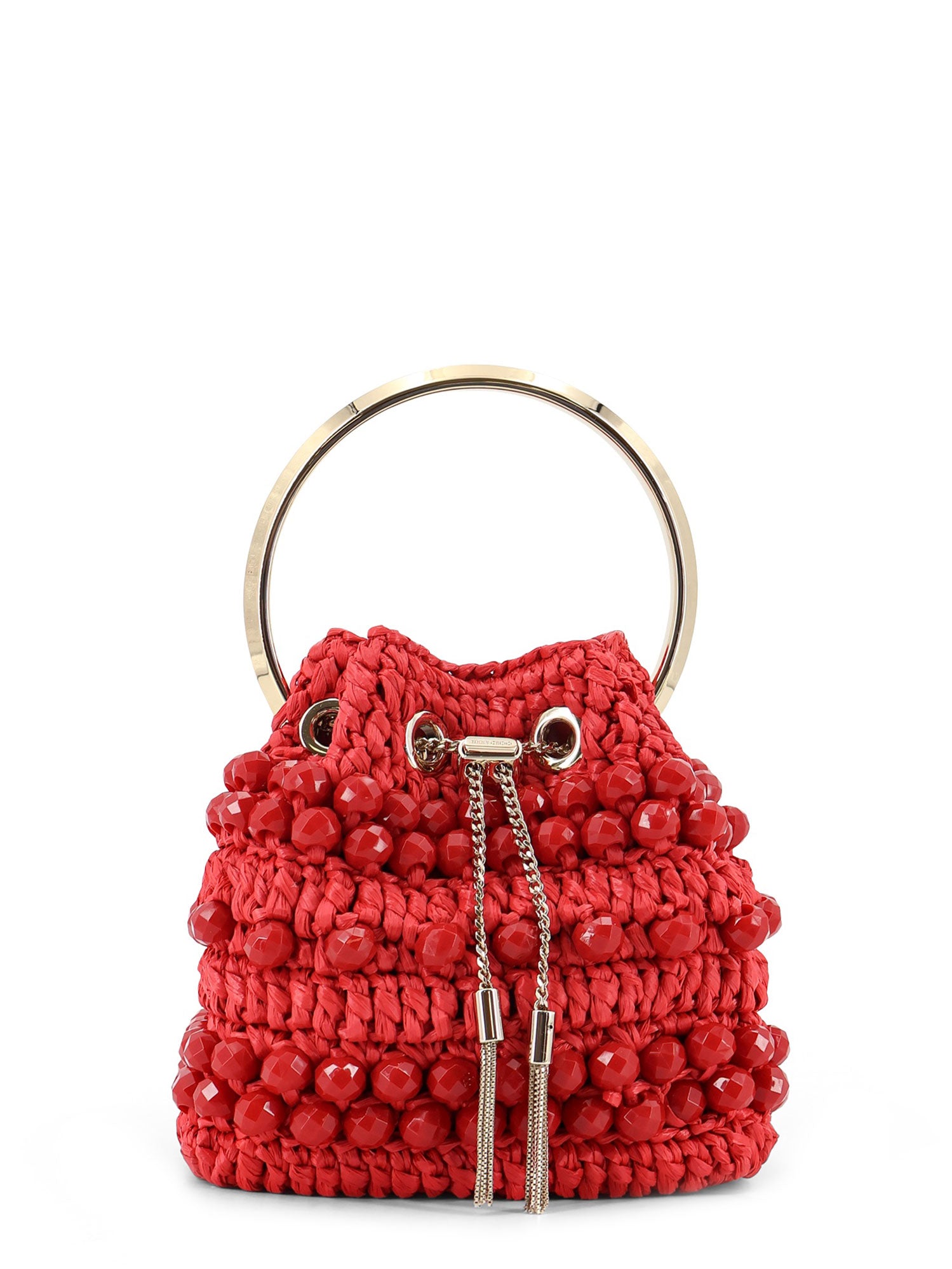 Jimmy Choo Bags Rubyredlightgold Rafia