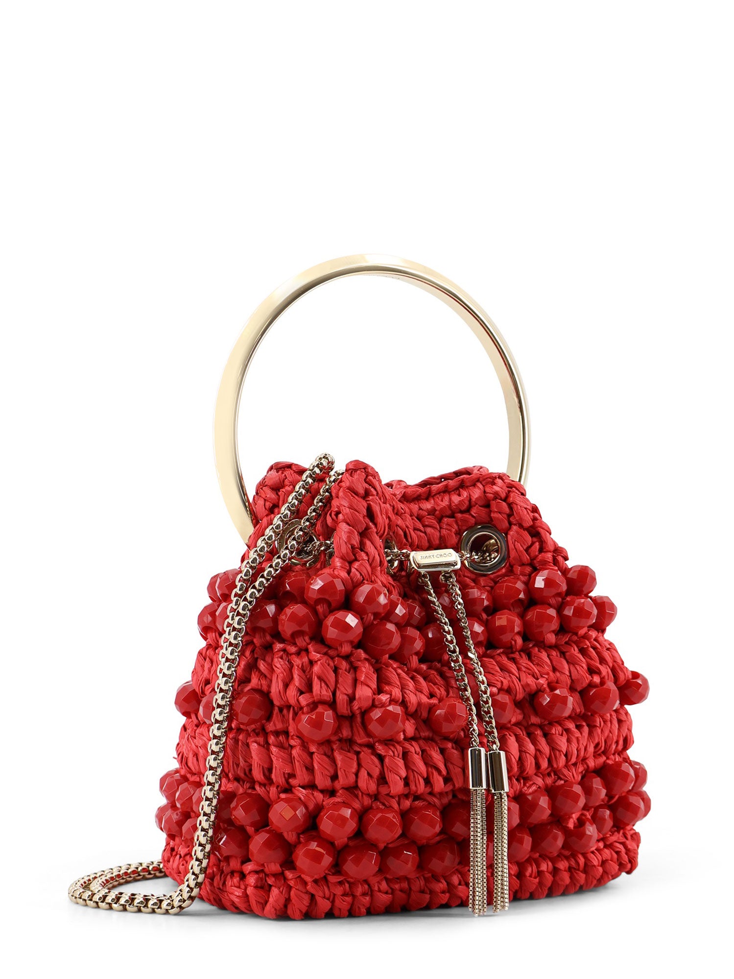 Jimmy Choo Bags Rubyredlightgold Rafia