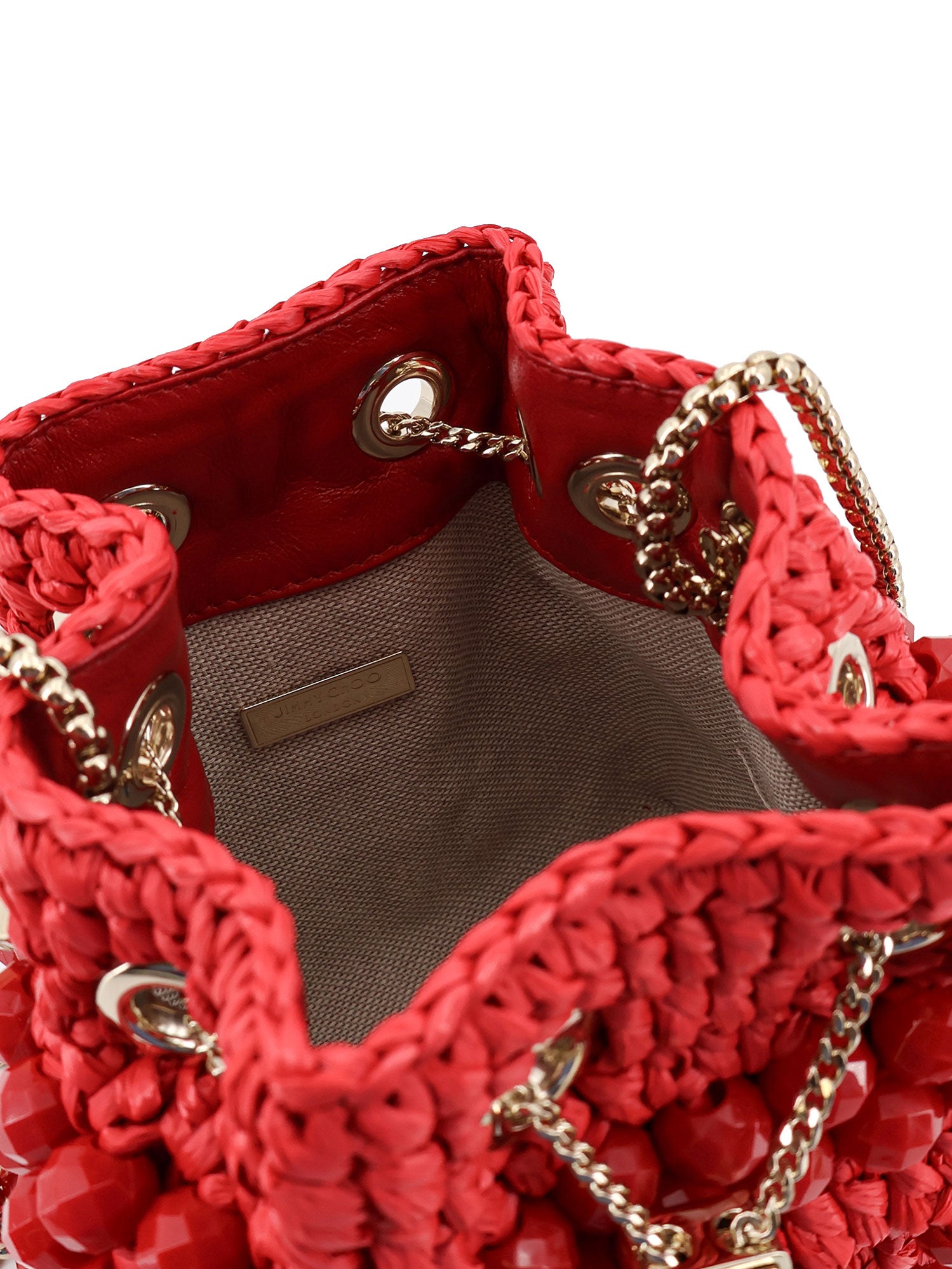 Jimmy Choo Bags Rubyredlightgold Rafia