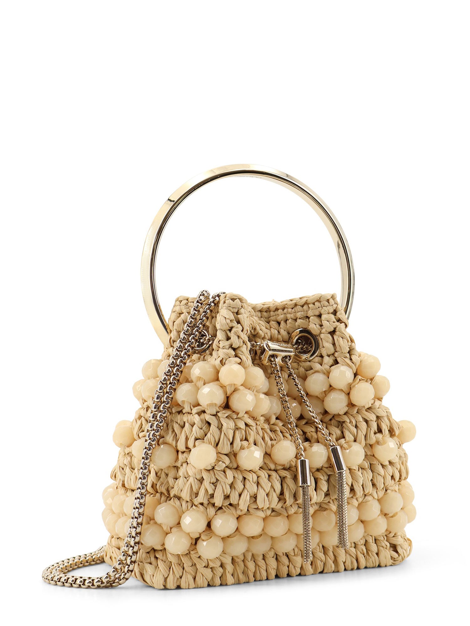 Jimmy Choo Bags Naturallightgold Rafia
