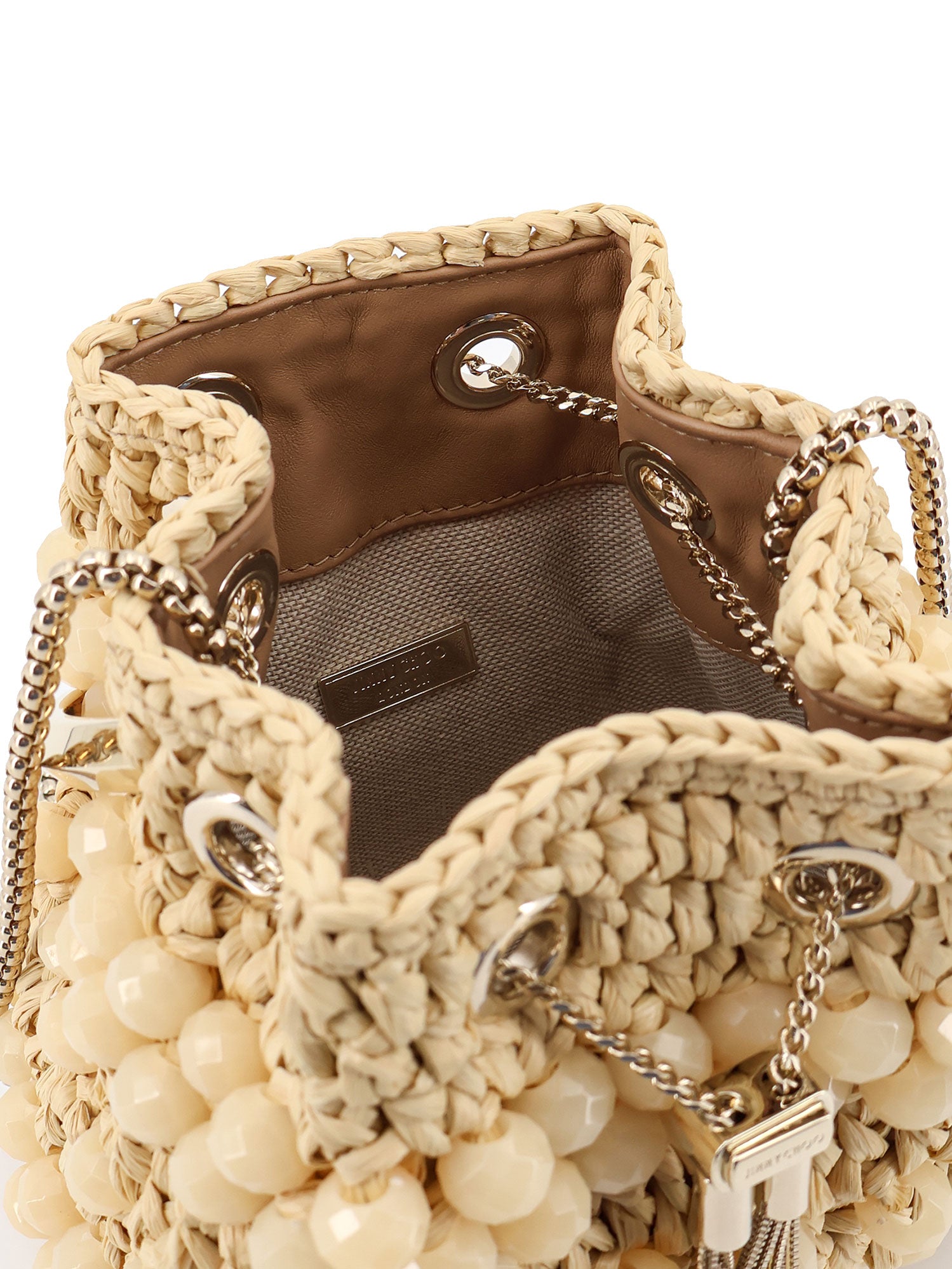 Jimmy Choo Bags Naturallightgold Rafia