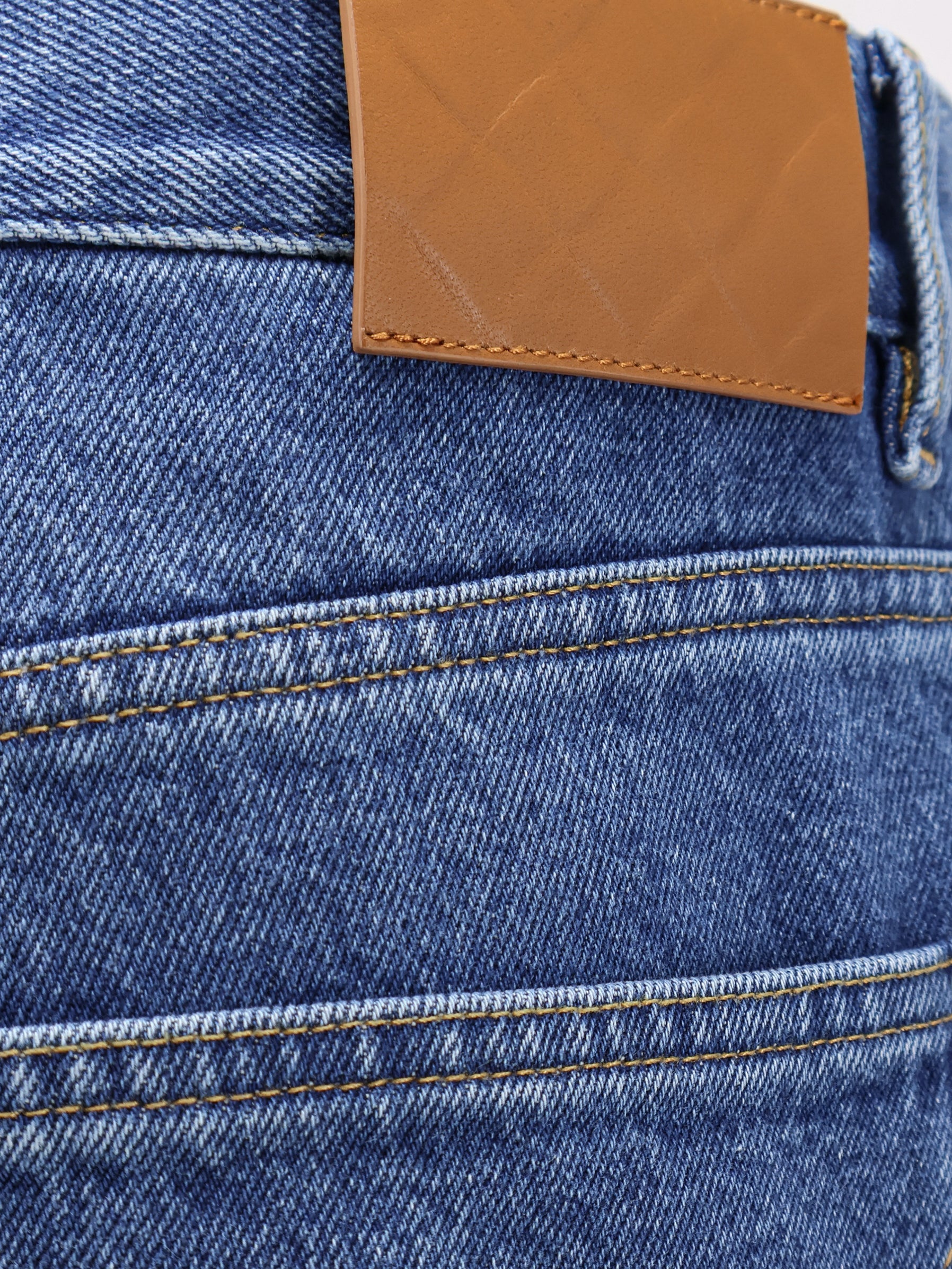 Bottega Veneta Jeans Midblue Cotone