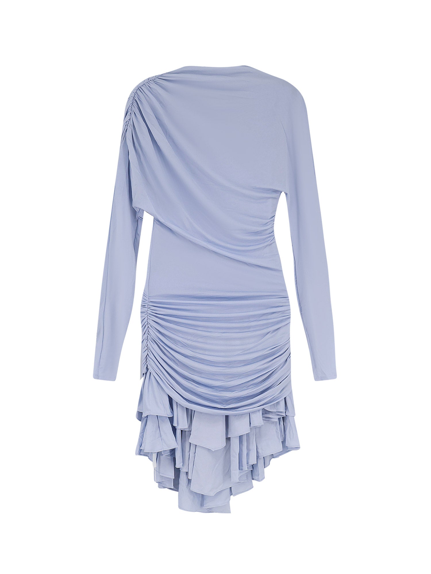 SELF PORTRAIT Dresses Blue Viscosa Elastan