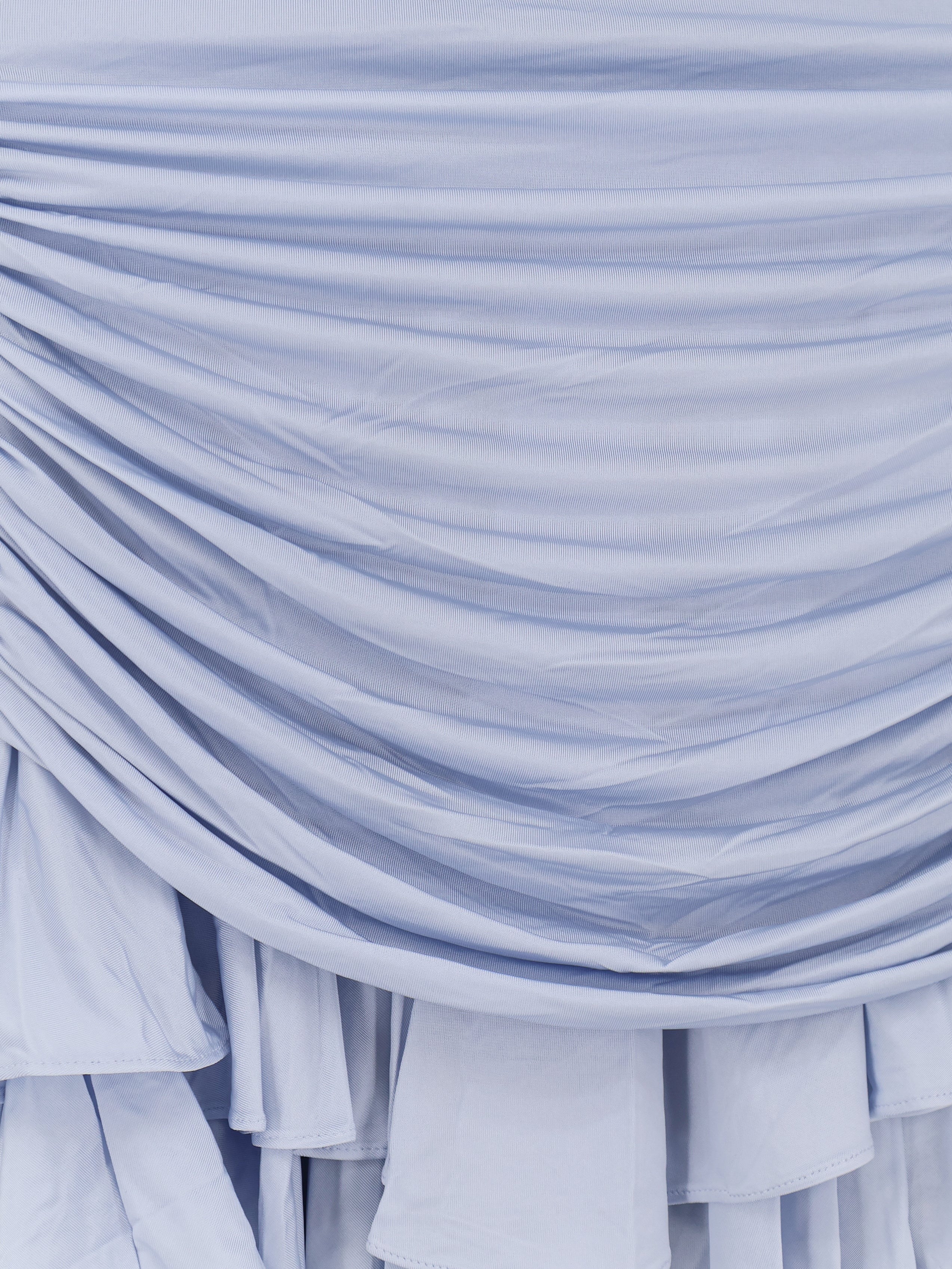 SELF PORTRAIT Dresses Blue Viscosa Elastan