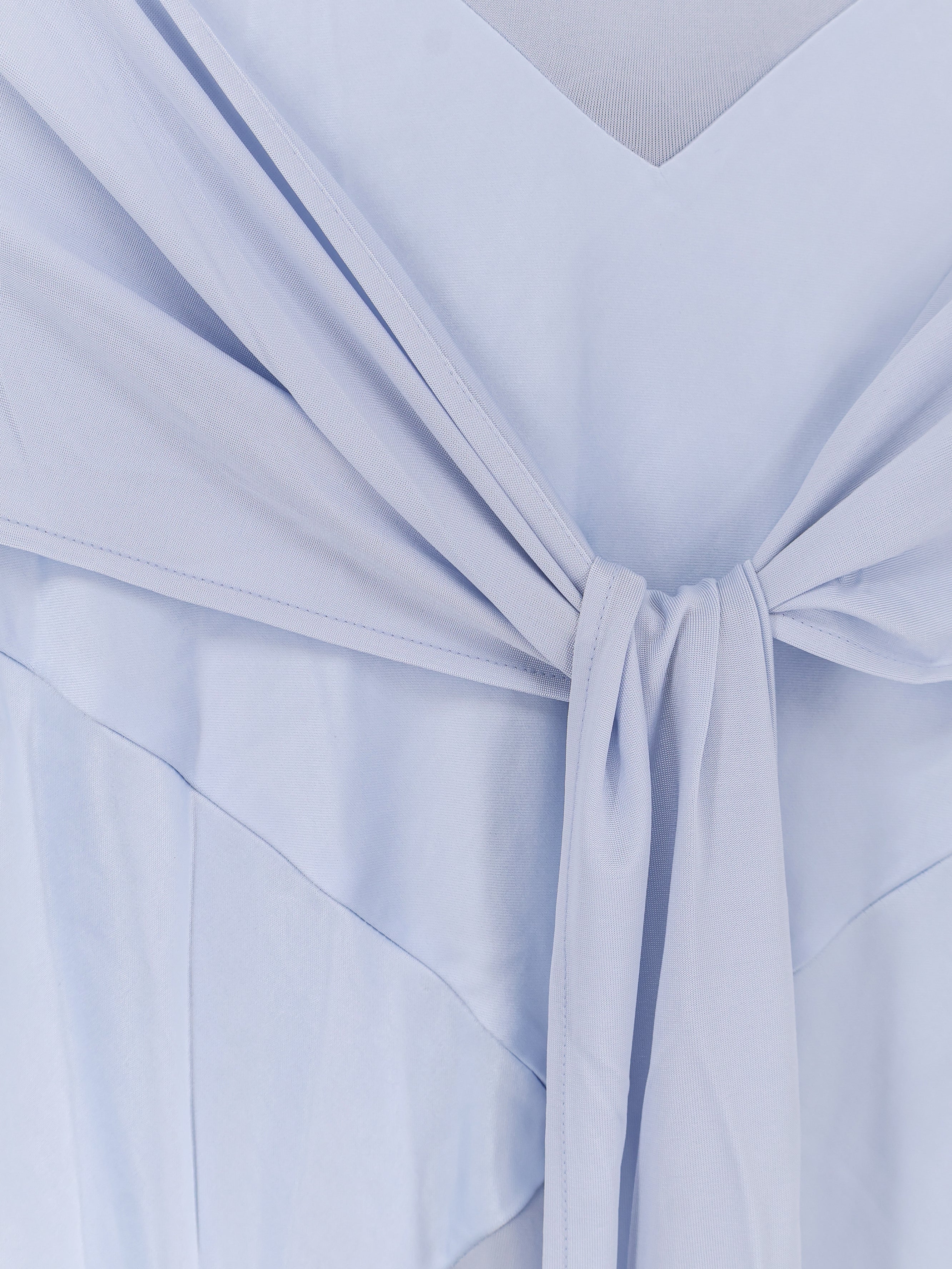SELF PORTRAIT Dresses Blue Viscosa Elastan