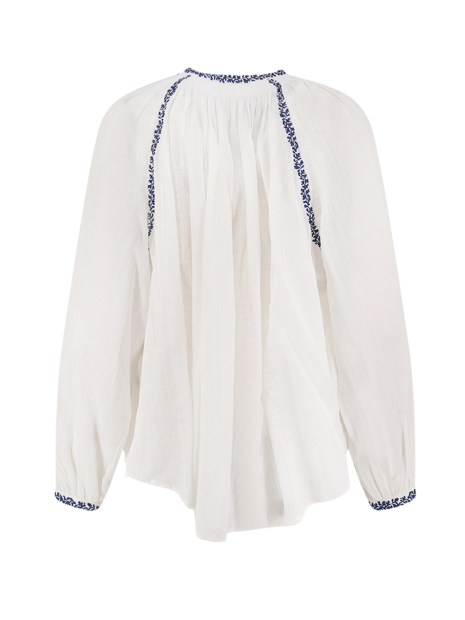 MARANT ETOILE Shirts Ecrublue Main Material:cotton