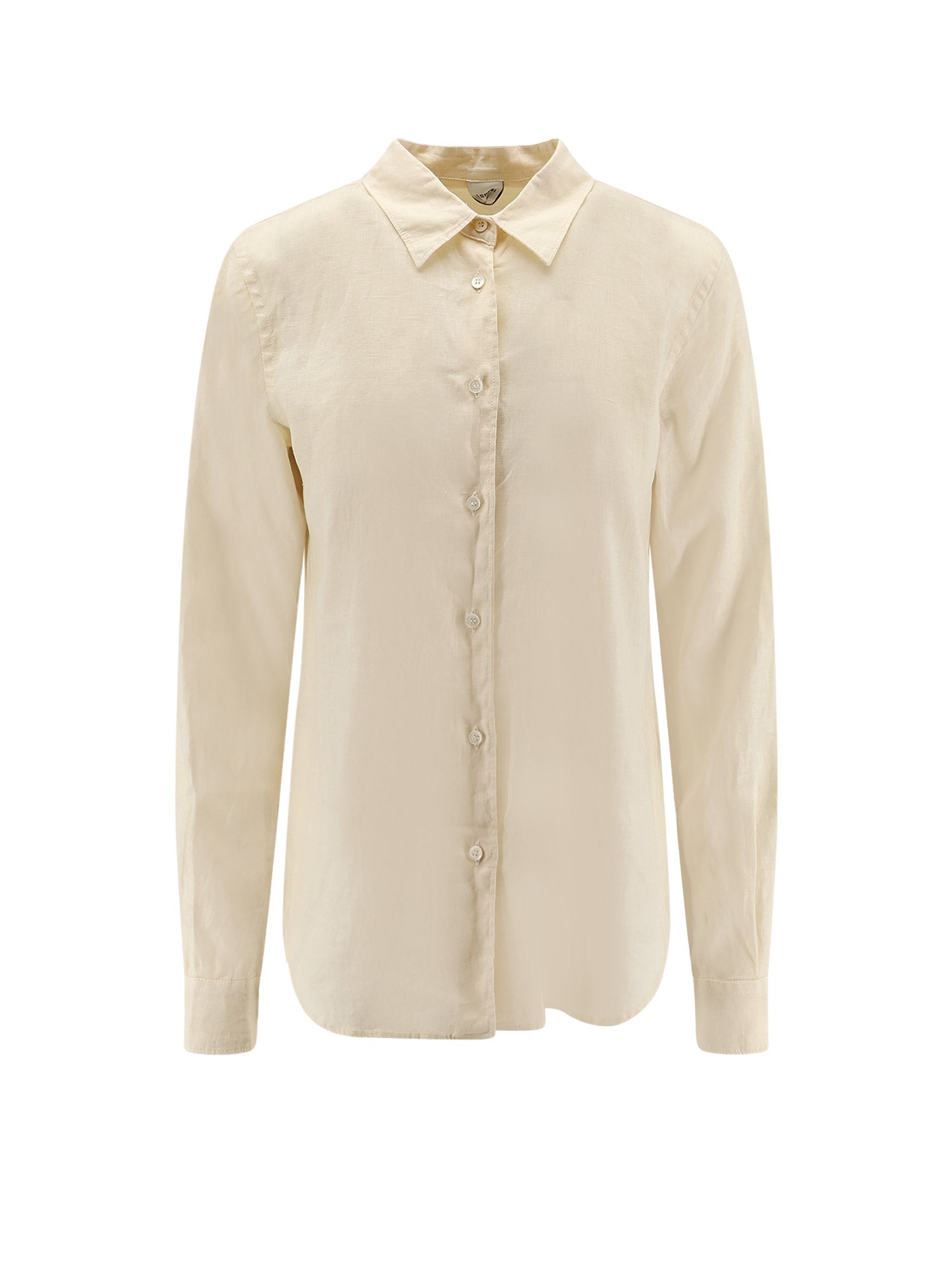 Aspesi Shirts White Lino