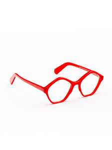 18bq42u0a Red Acetate | Celluloide Glasses