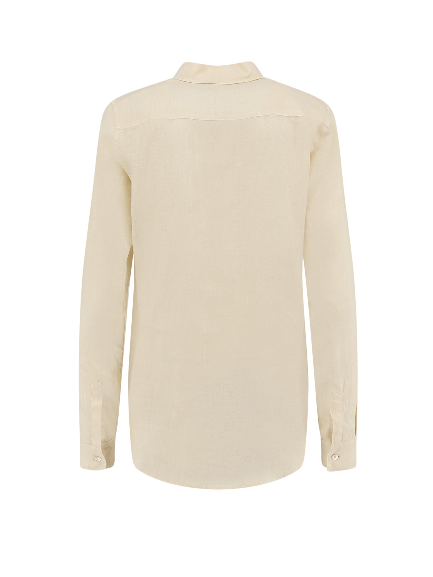 Aspesi Shirts White Lino