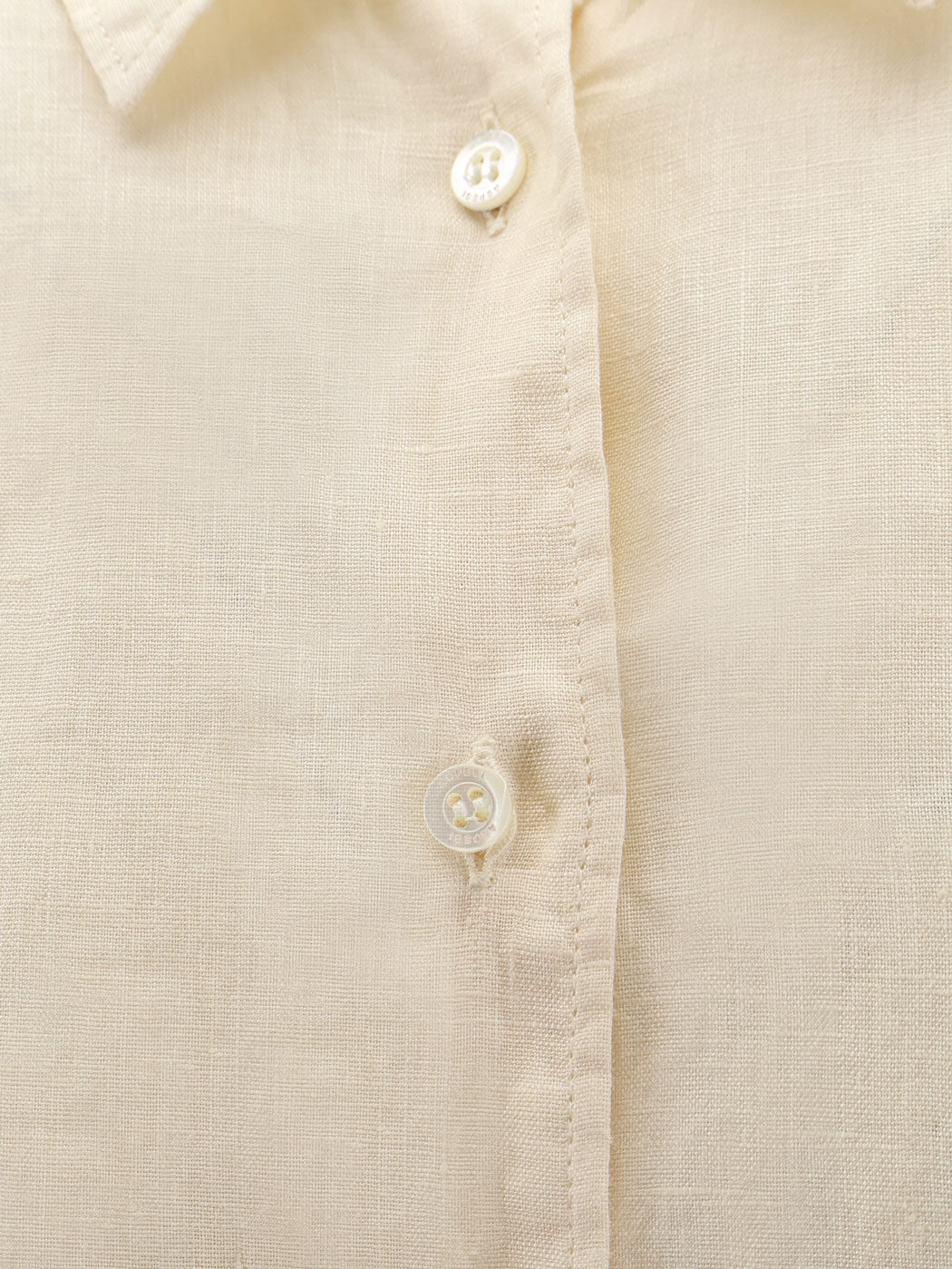Aspesi Shirts White Lino