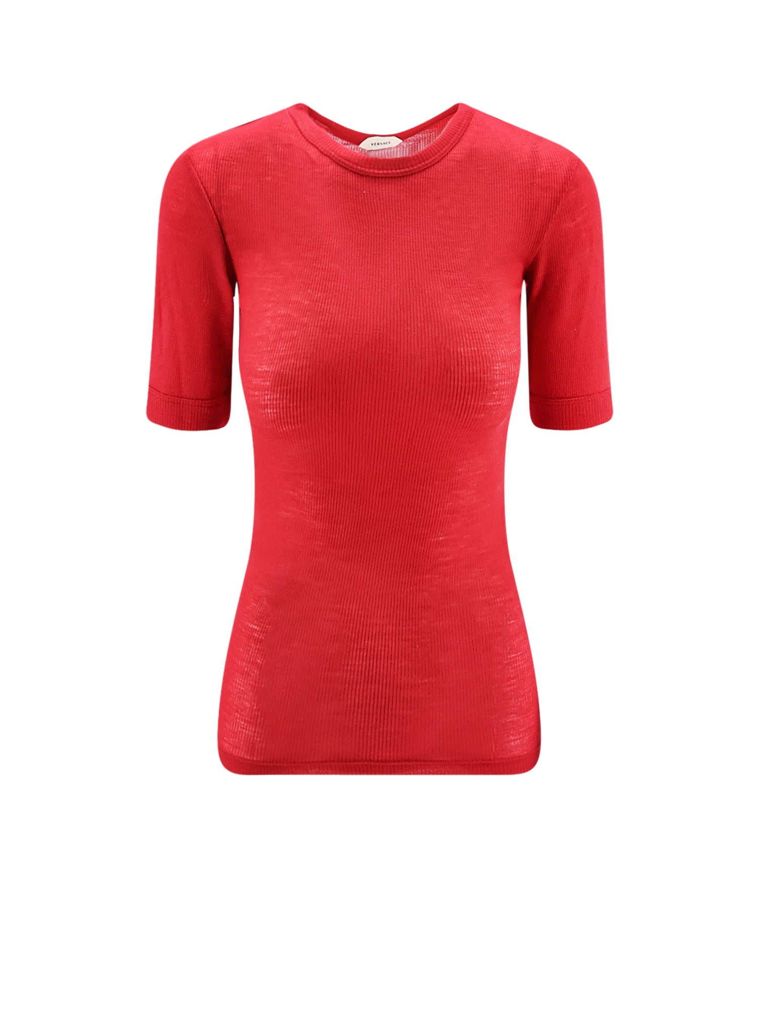 Versace T-shirts and Polos Lipstickred Lana Vergine