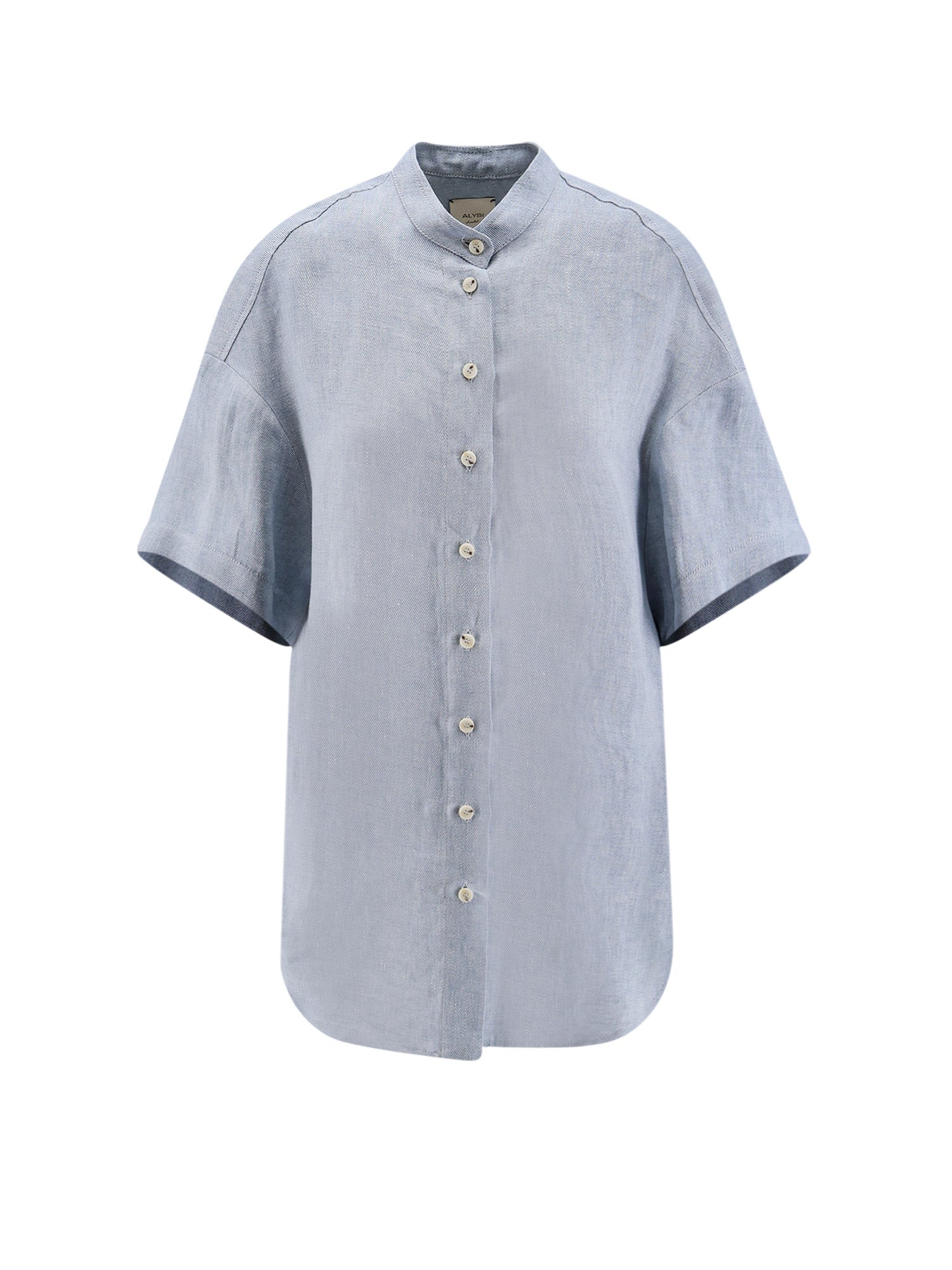 Alysi Shirts Light Blue Lino
