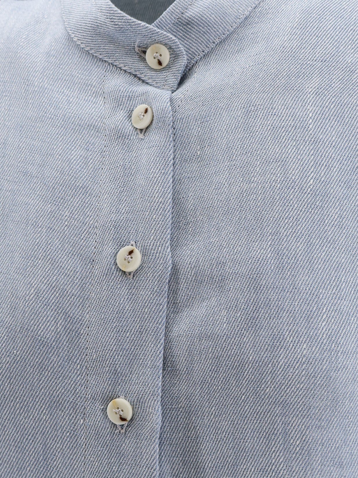 Alysi Shirts Light Blue Lino