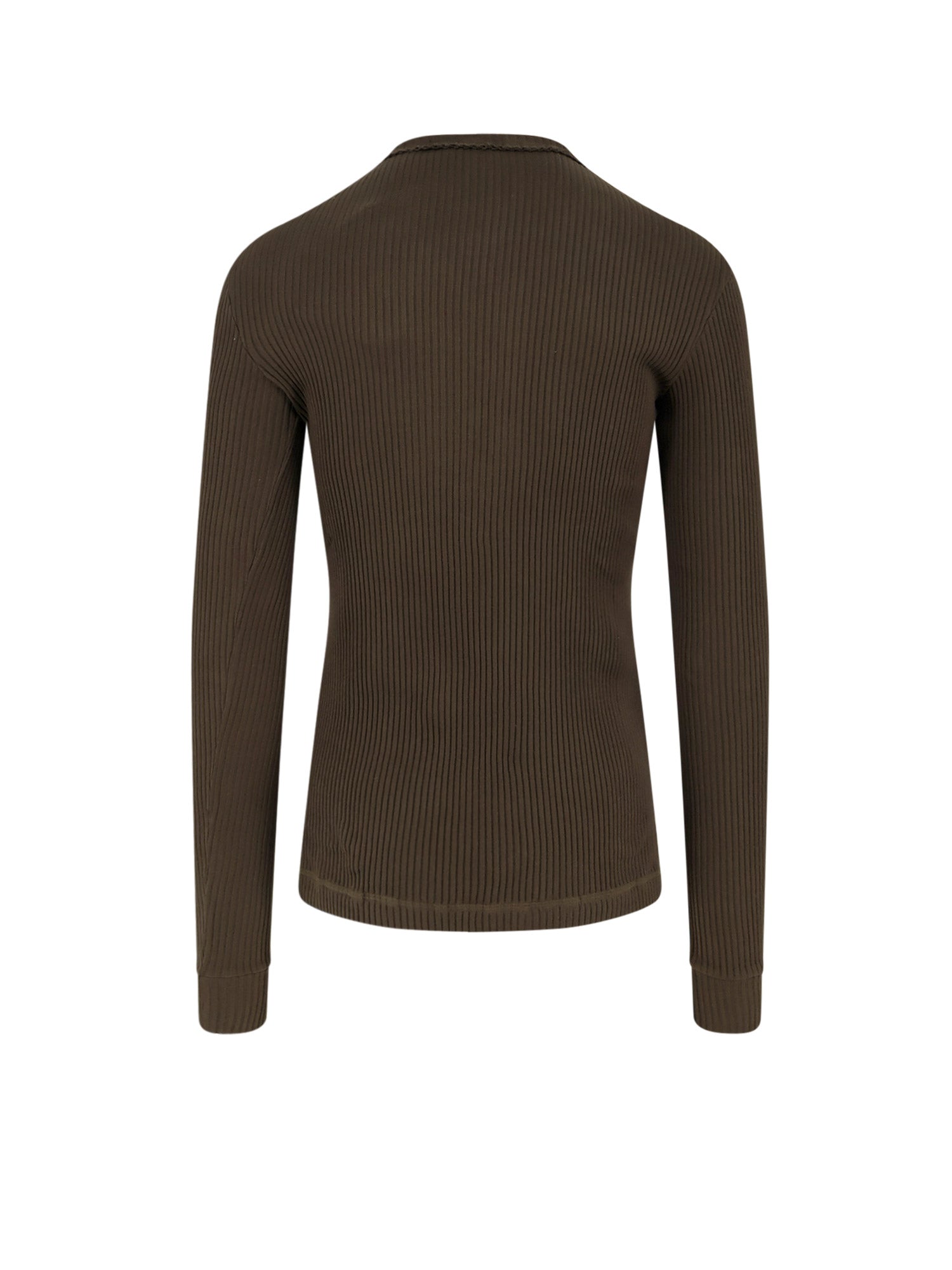 Dolce & Gabbana Sweaters Grigio Fango Scuriss Cotone