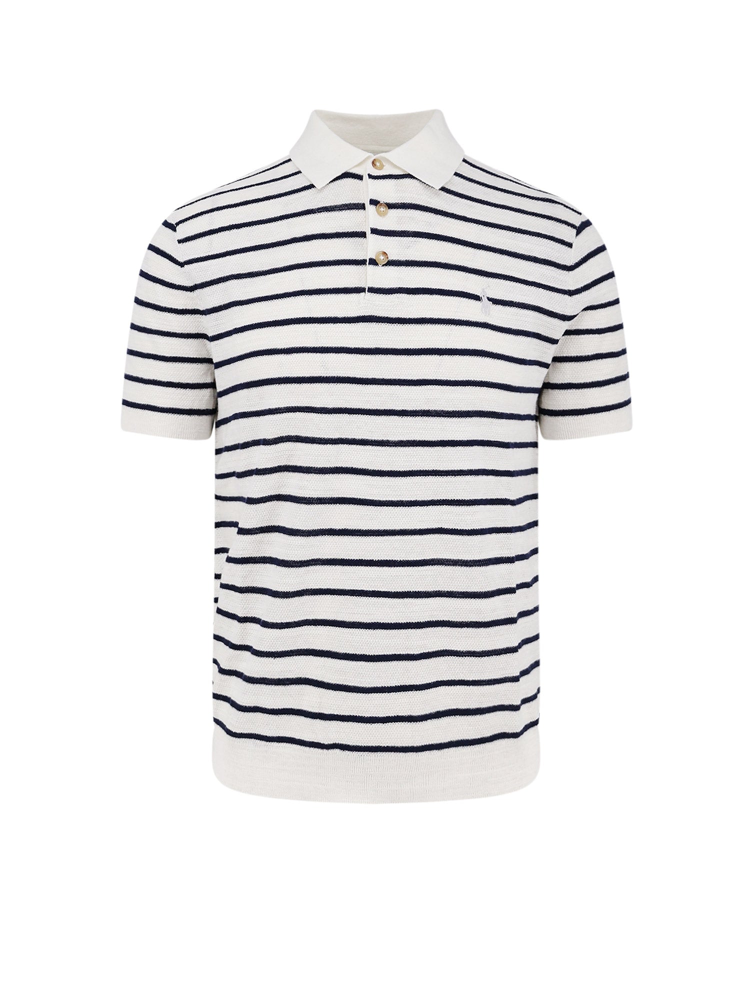 Polo Ralph Lauren T-shirts and Polos Deckwash White Combo Cotone
