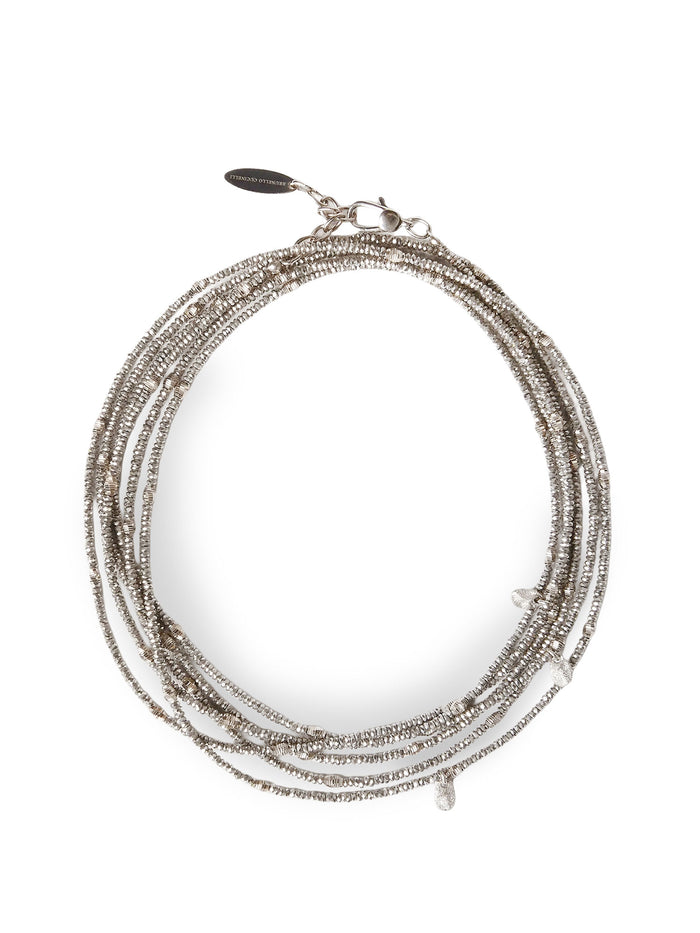 Brunello Cucinelli Bijoux Ematitesteel Argento Sterling 925