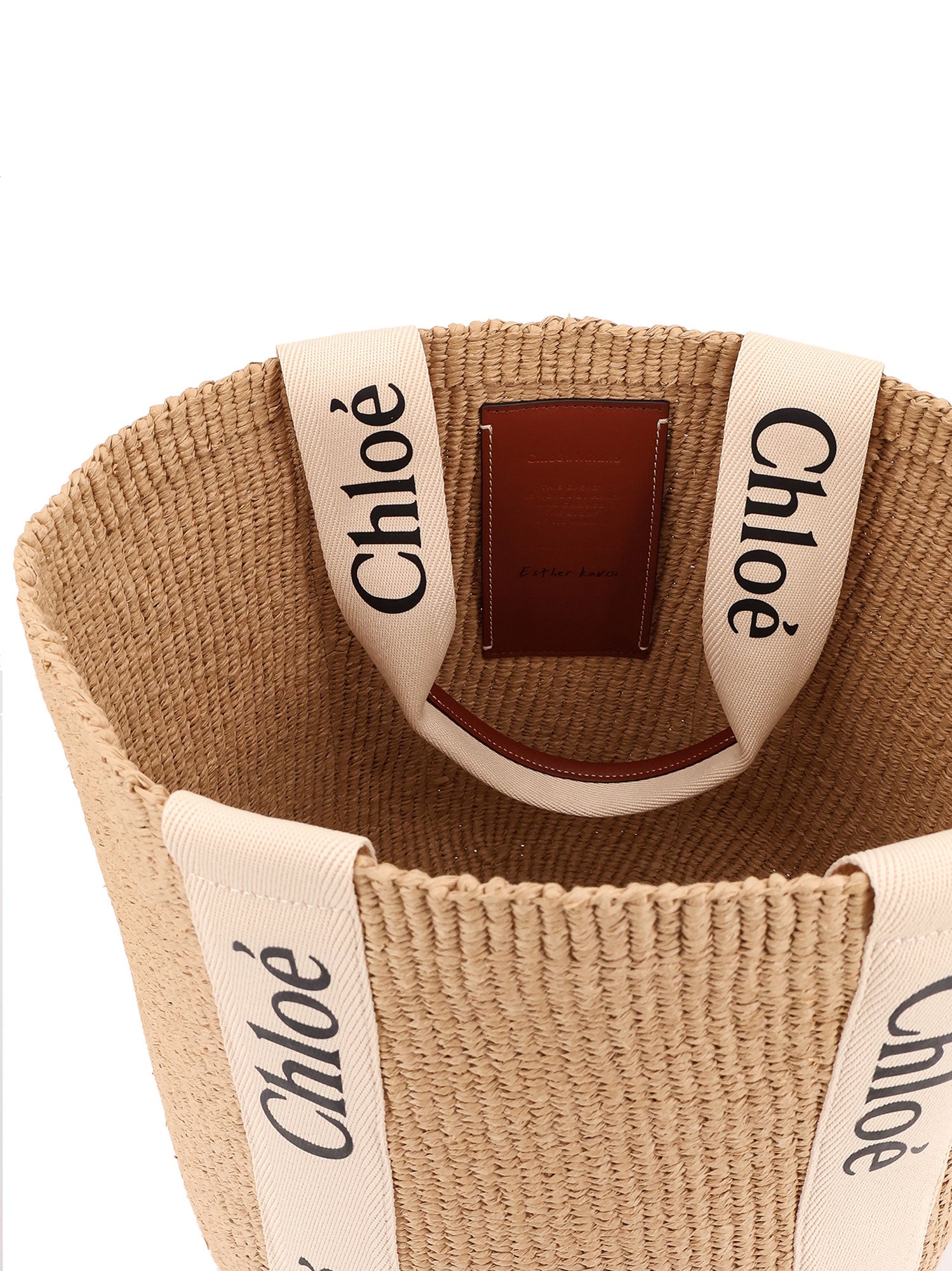 Chloè Bags White Rafia