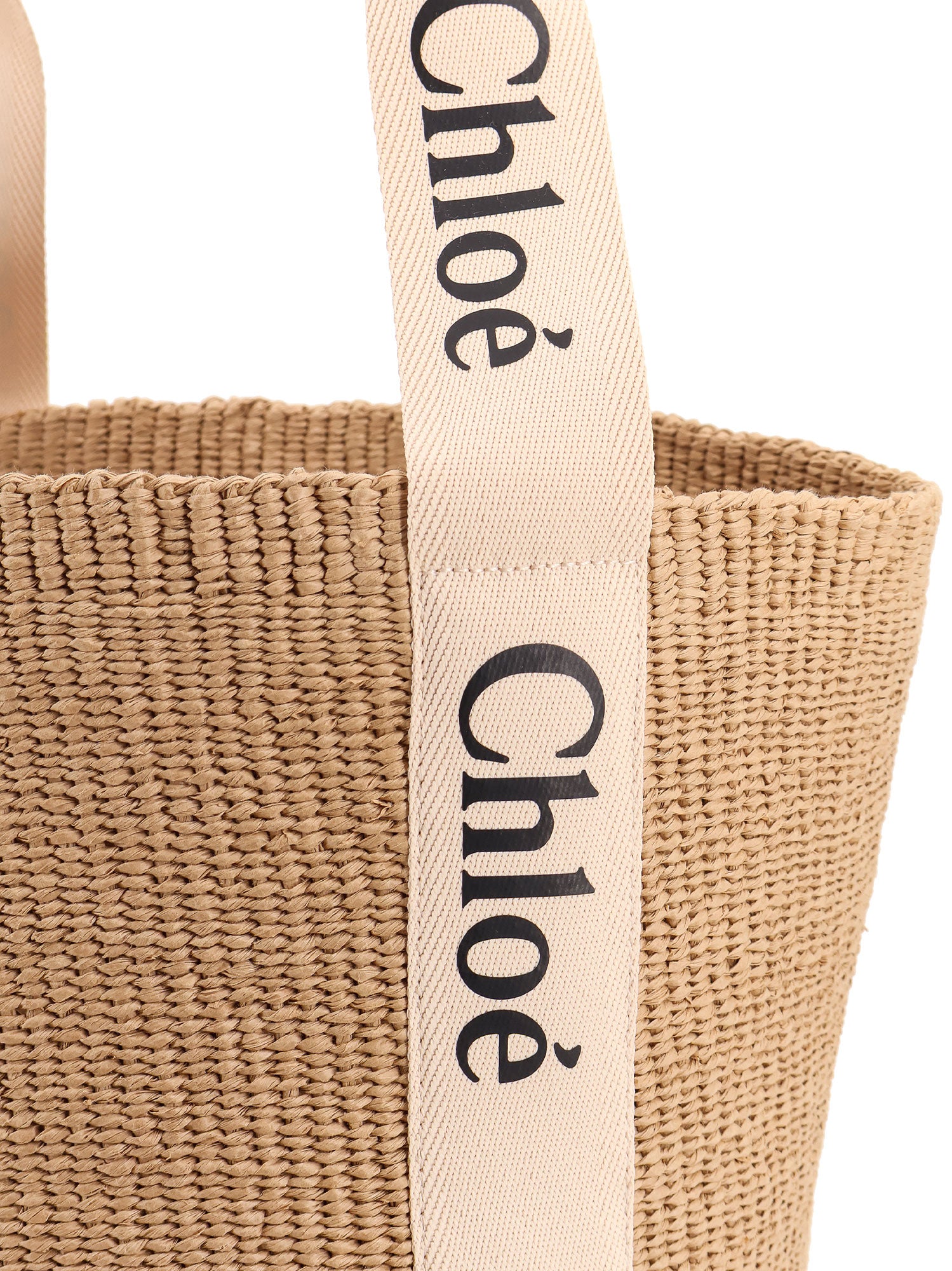 Chloè Bags White Rafia
