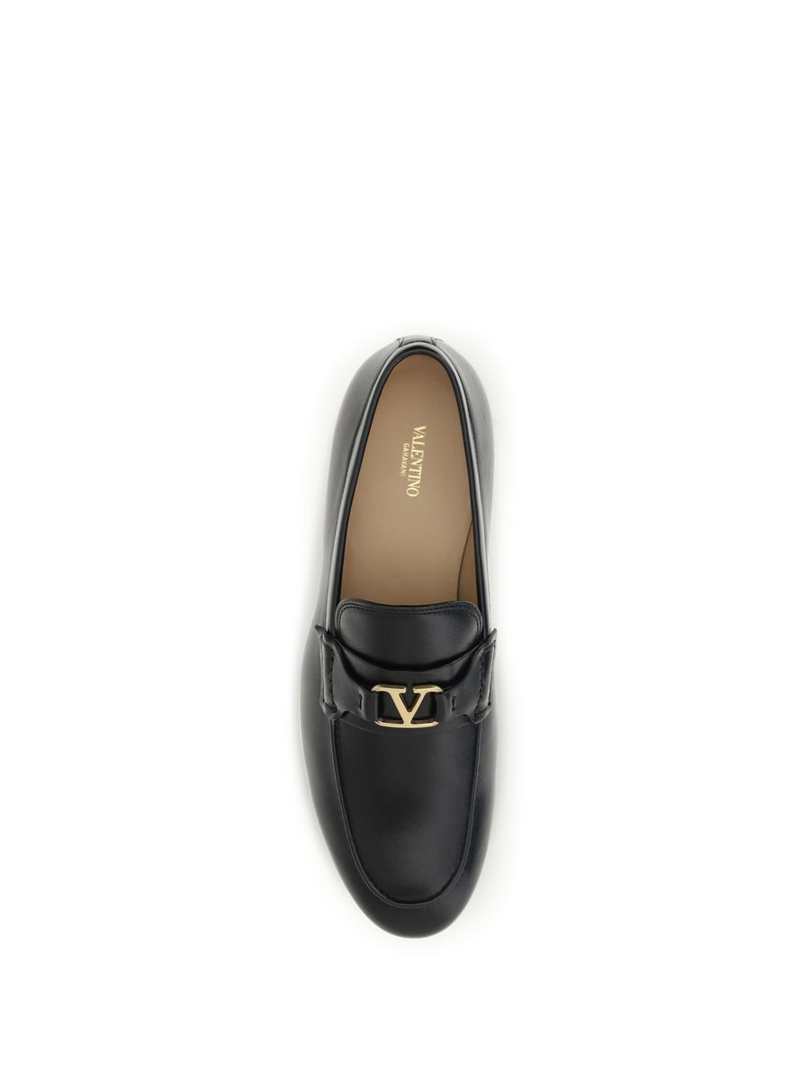 Loafers Vlogo Signature Nappa Black Upper: Calf Leather
