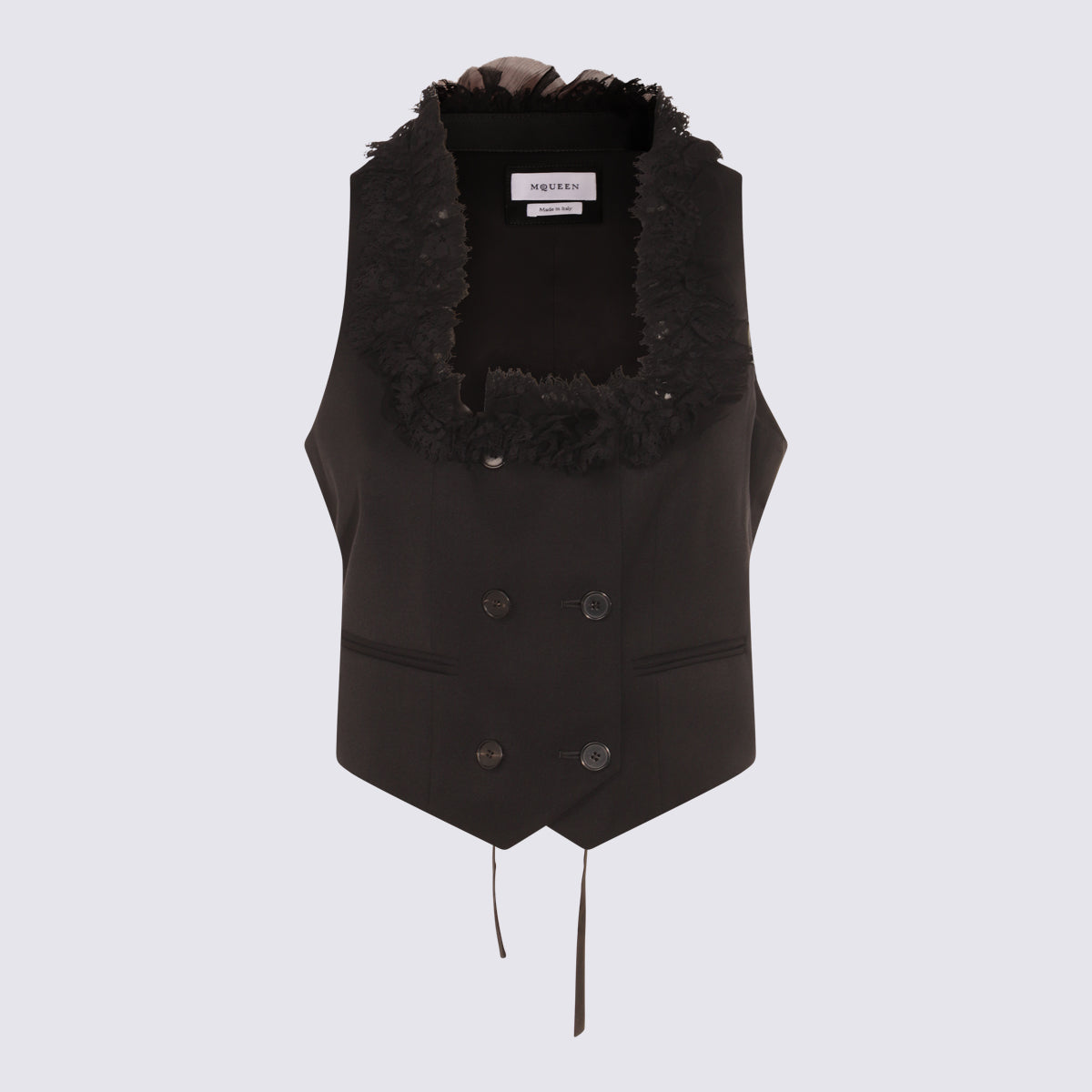 Alexander McQueen Top Black _wv