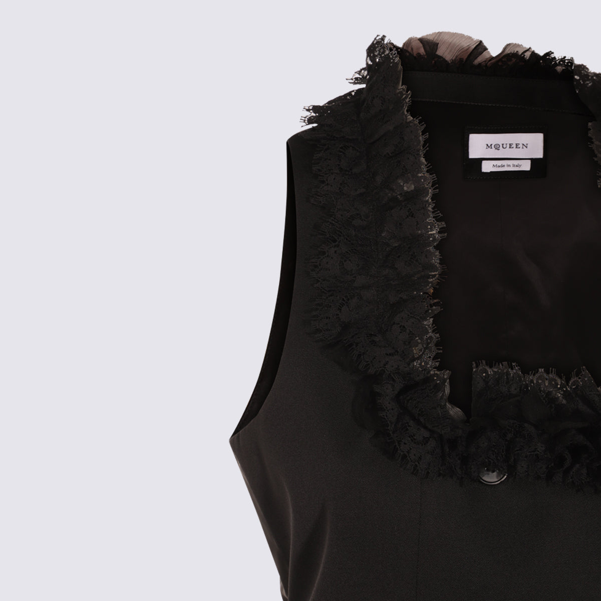 Alexander McQueen Top Black _wv