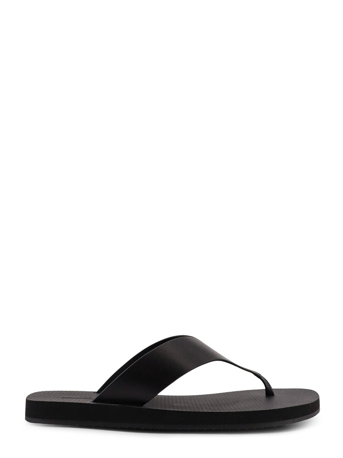 The Row Sandals Black Pelle/gomma