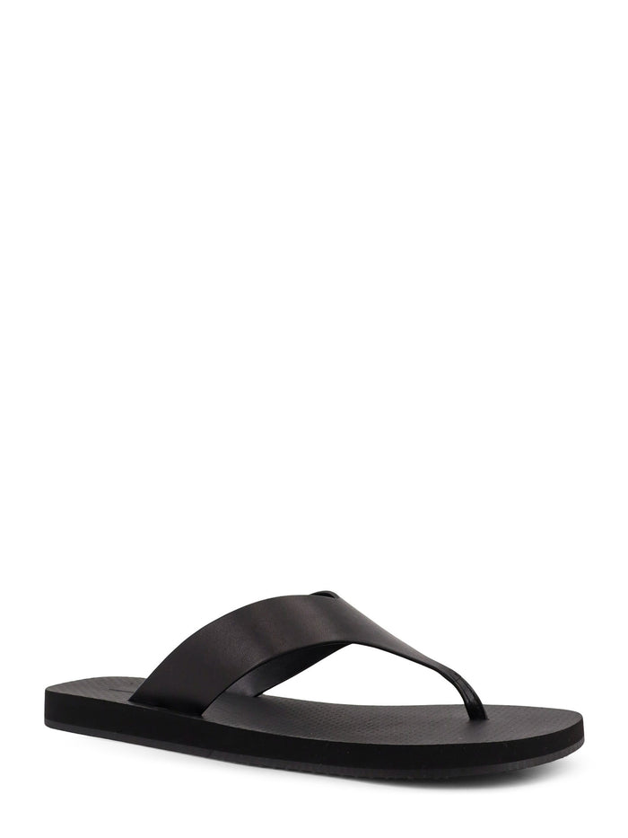 The Row Sandals Black Pelle/gomma