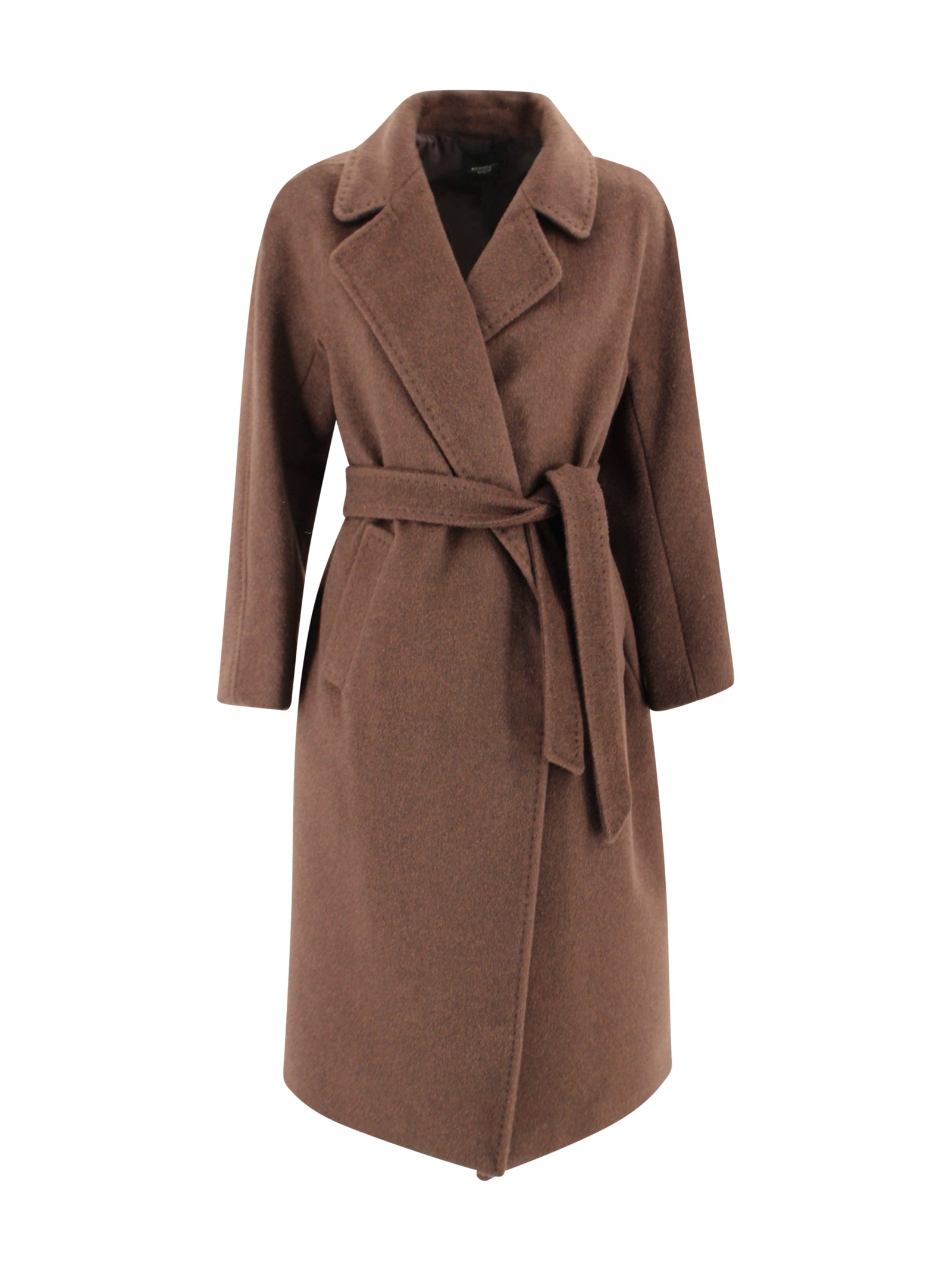 Max Mara Weekend Coats Cioccolato Lana
