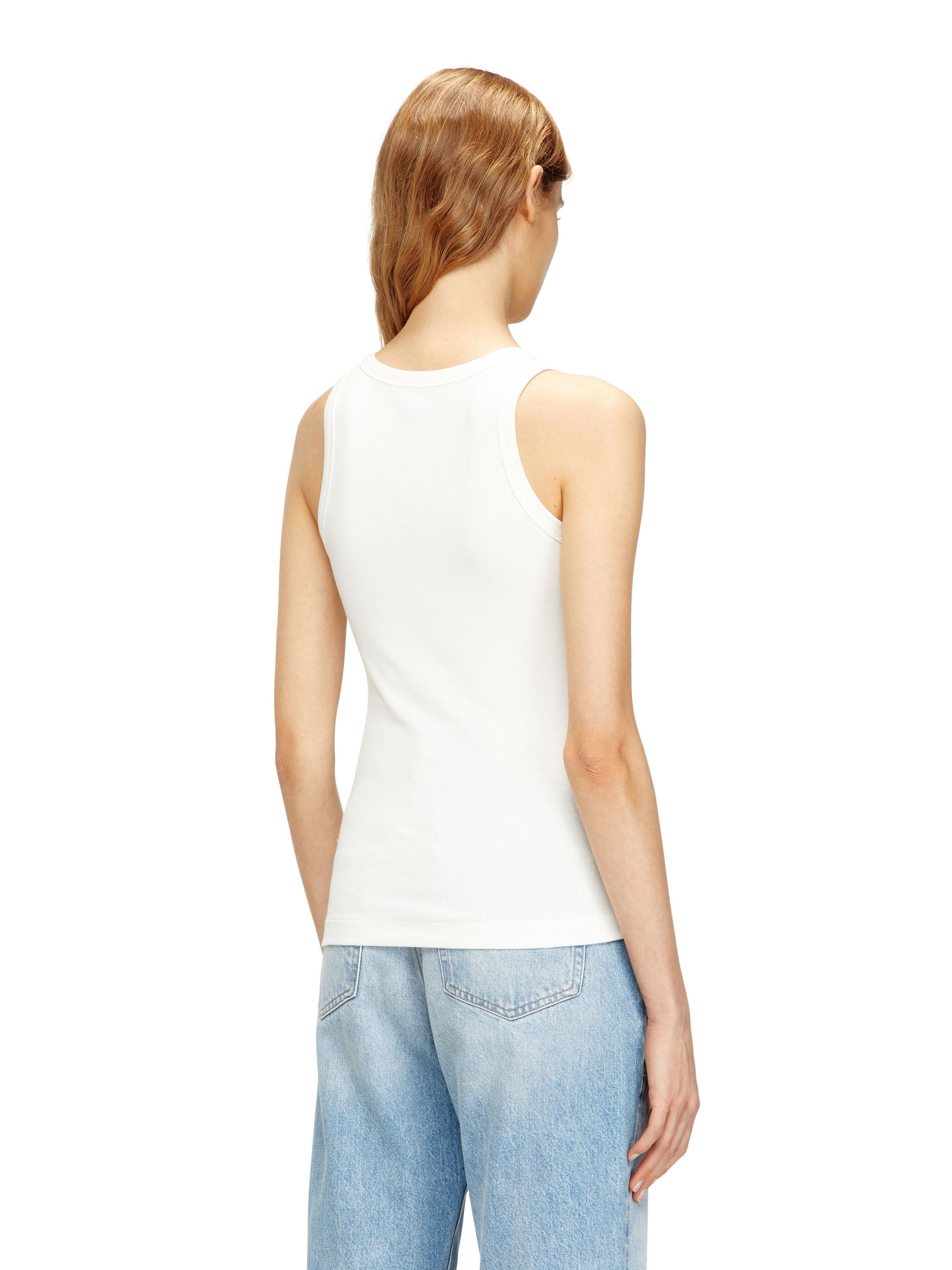 Diesel T-shirts and Polos White Cotone