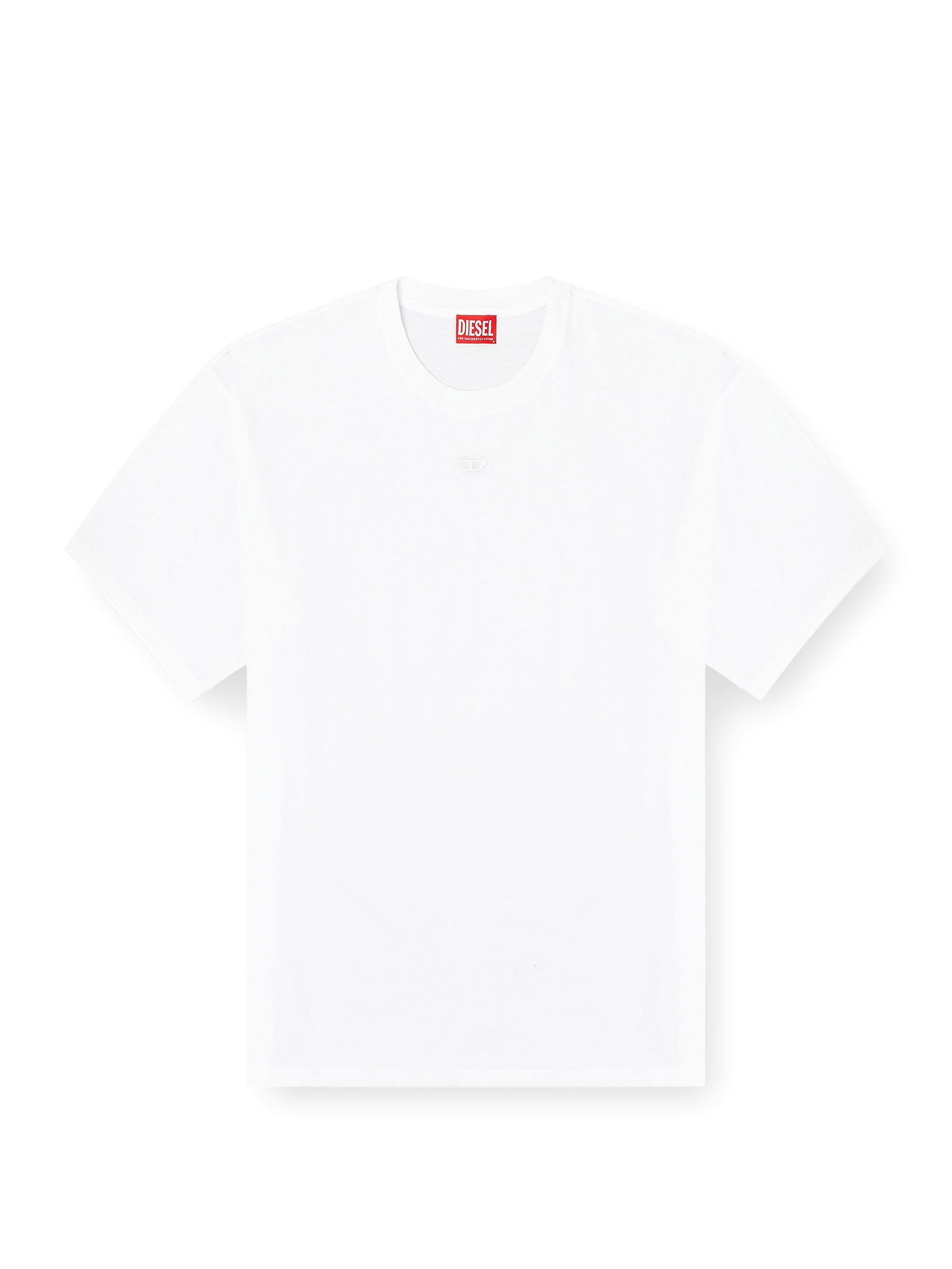 Diesel T-shirts and Polos White Cotone