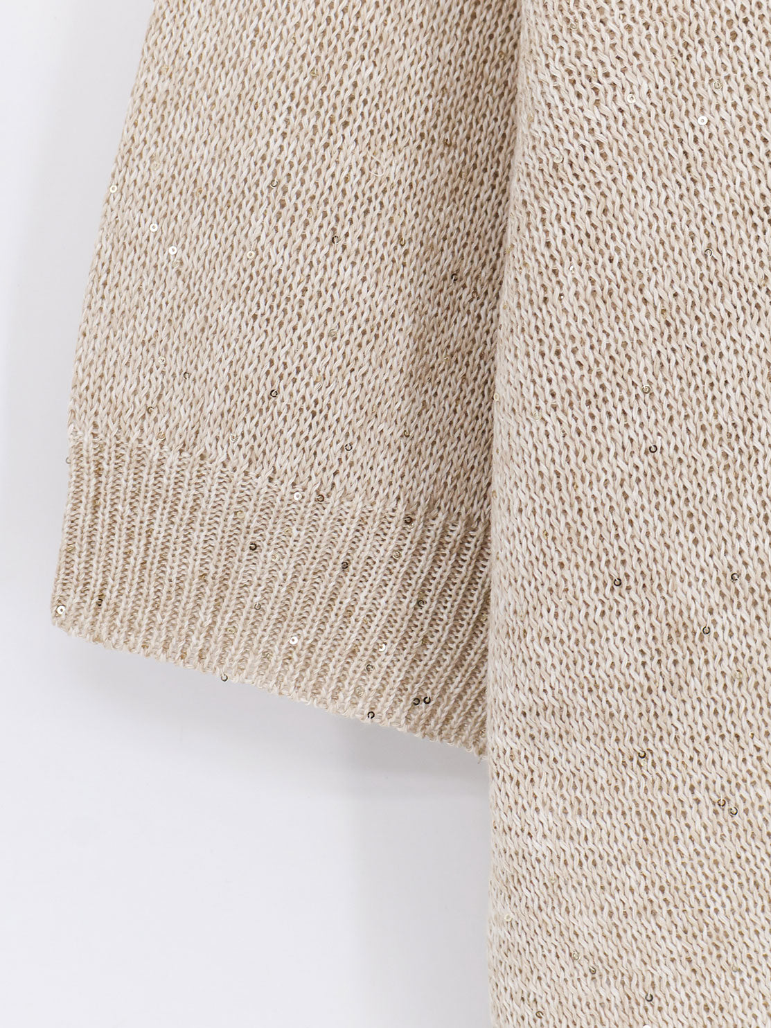 Brunello Cucinelli Sweaters Beige Lino Cotone