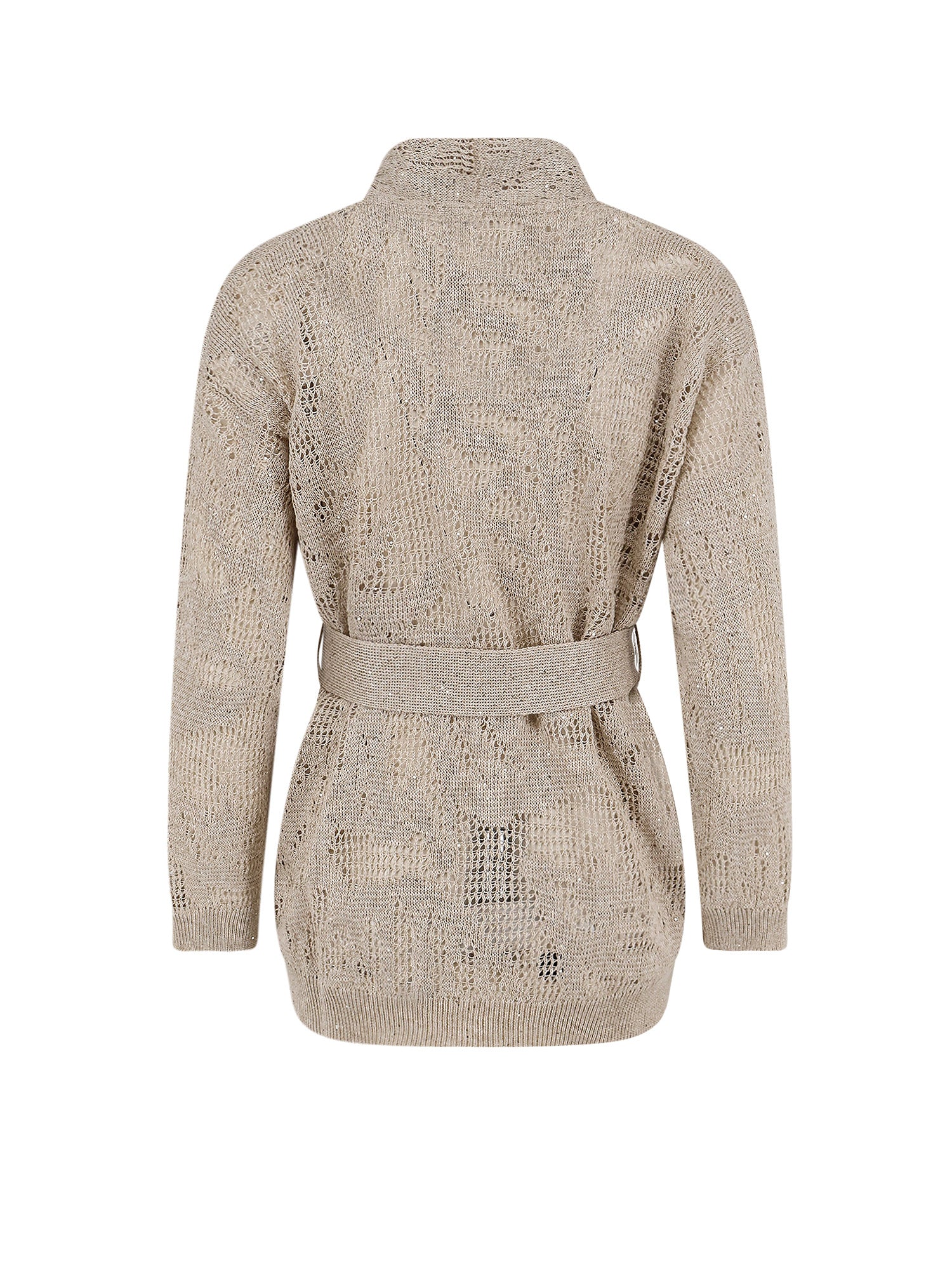 Brunello Cucinelli Sweaters Beige Lino Cotone