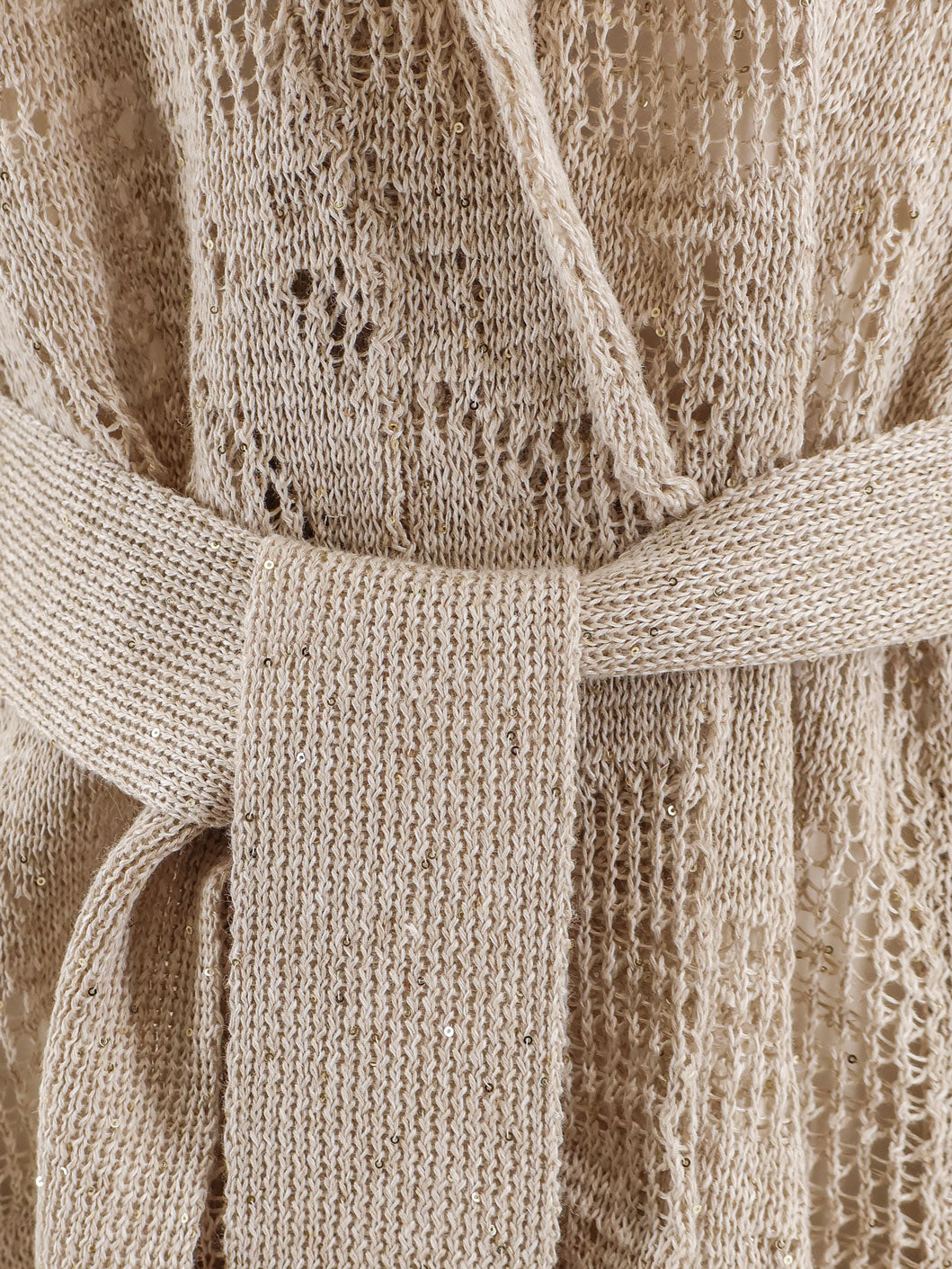 Brunello Cucinelli Sweaters Beige Lino Cotone