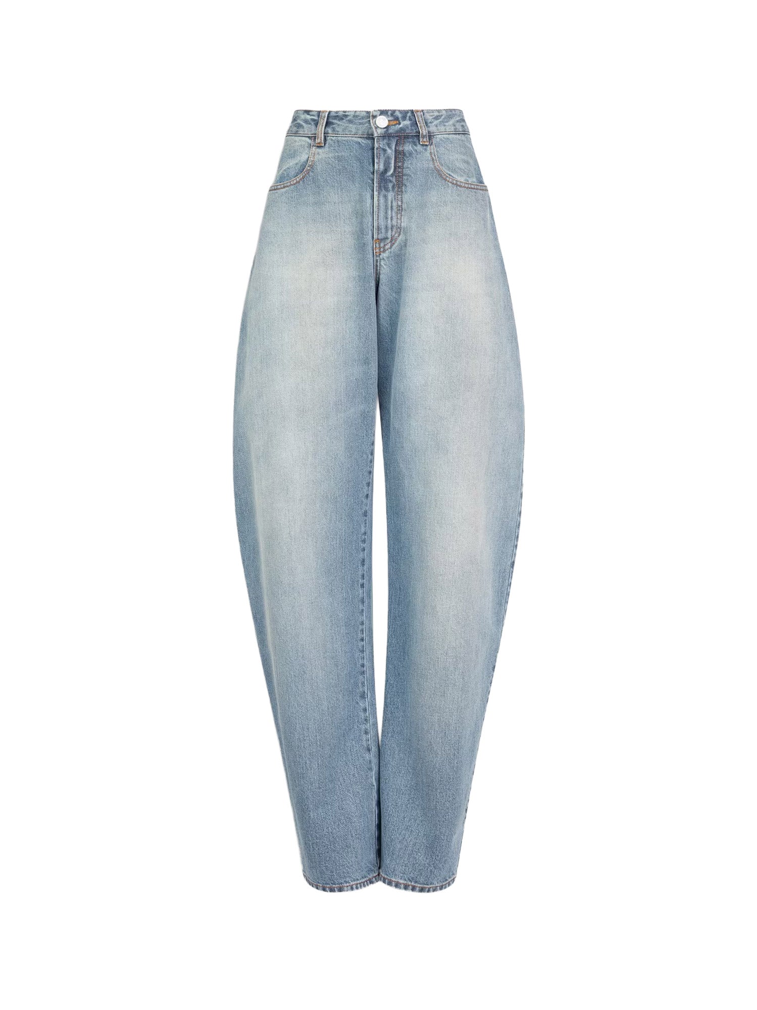 Alaia Jeans Fadedblue Cotone