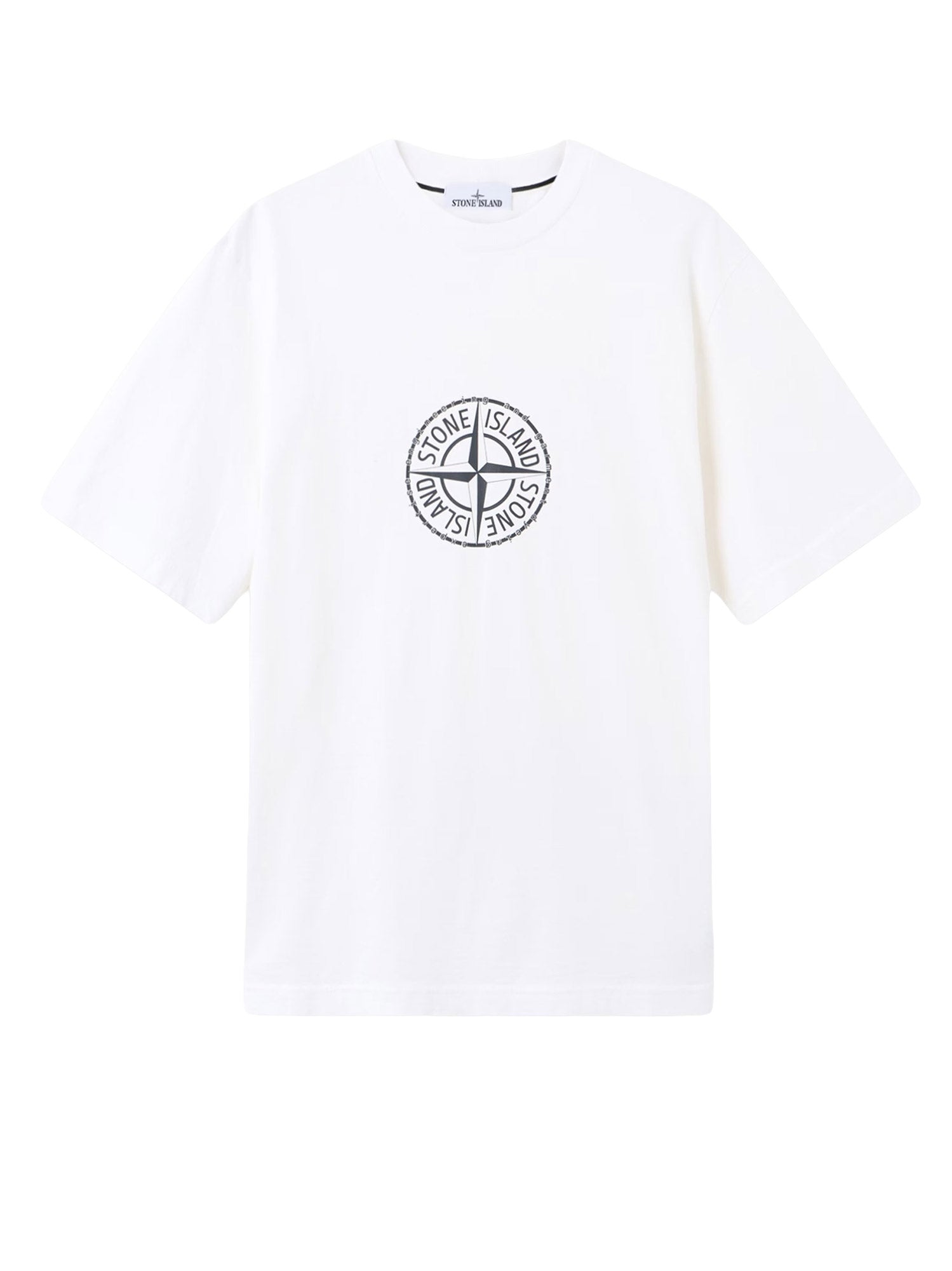 Stone Island T-shirts and Polos White Cotton